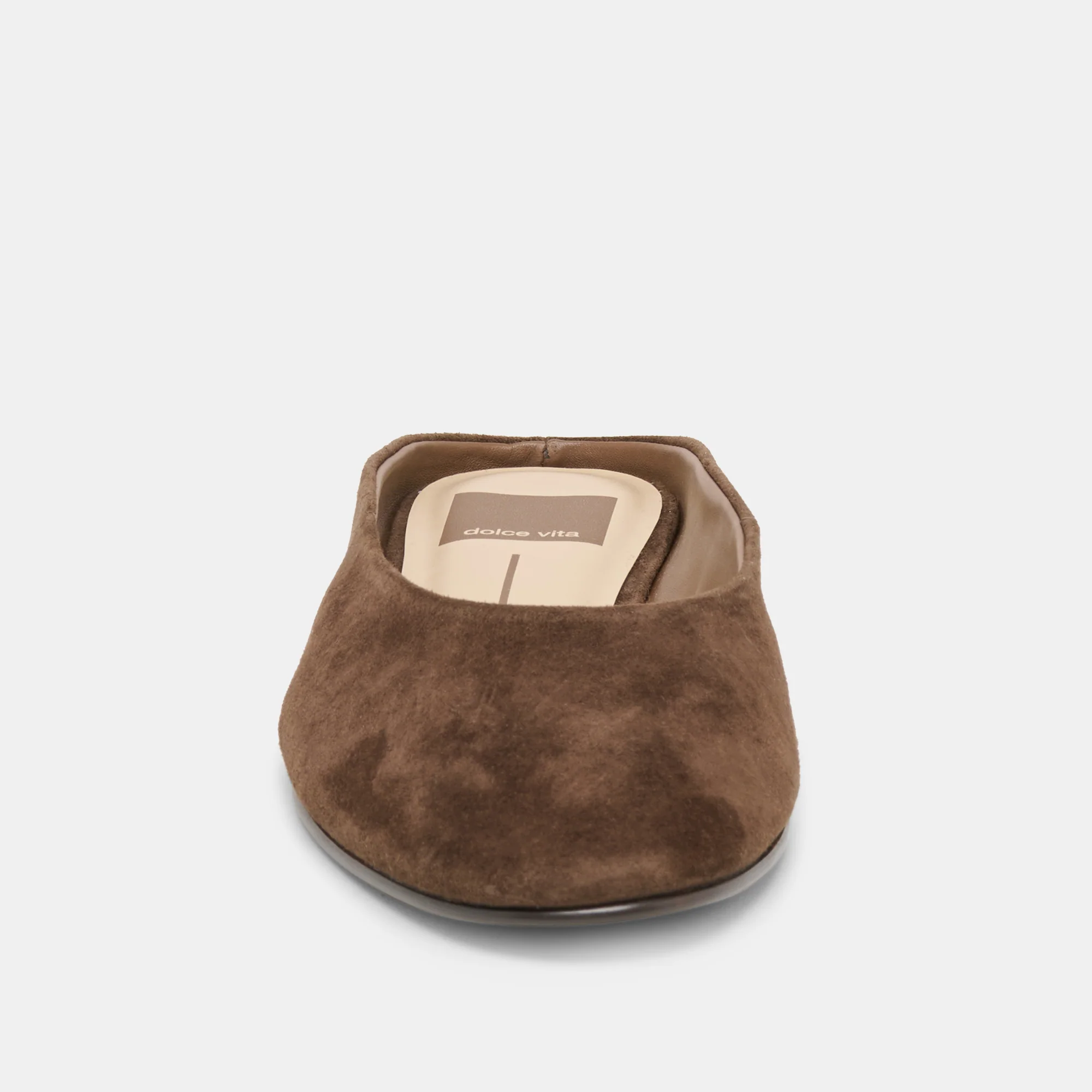 EILA FLATS DK BROWN SUEDE - Image 8