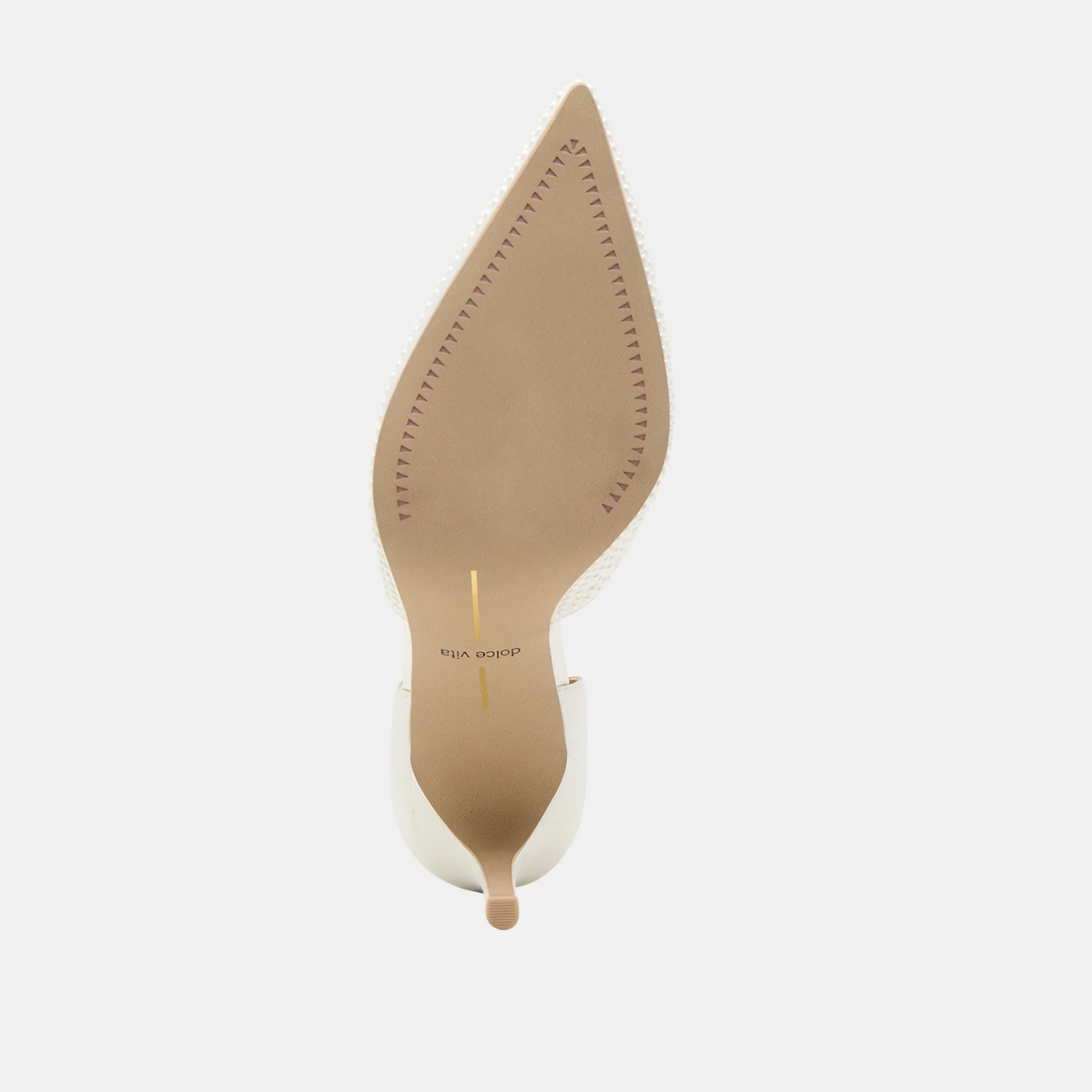ELOY PEARL HEELS TRUE WHITE SATIN - Image 12