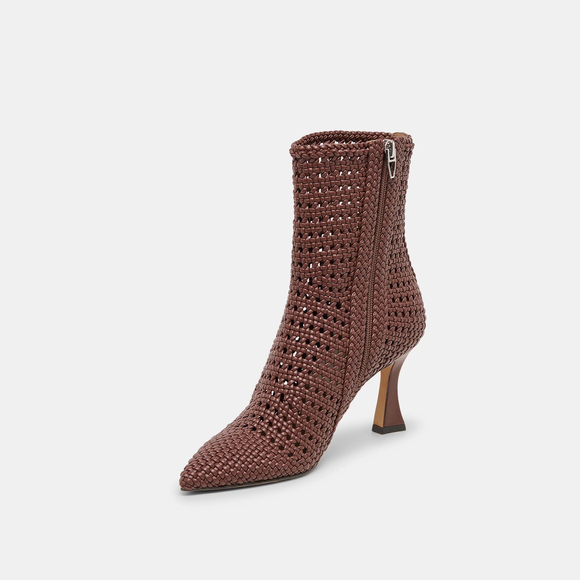 EMBRY BOOTIES BROWN WOVEN STELLA - Image 6