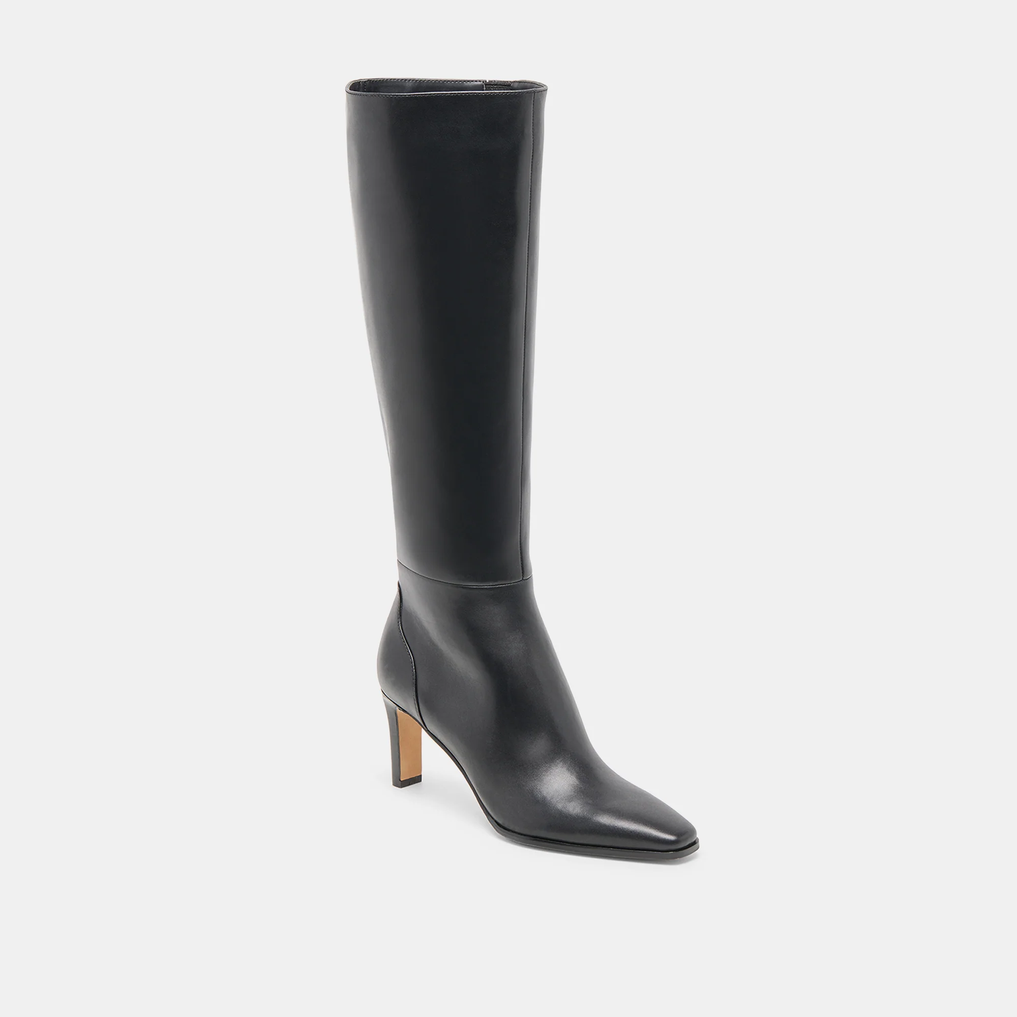 EMMI EXTRA WIDE CALF BOOTS BLACK LEATHER - Image 3