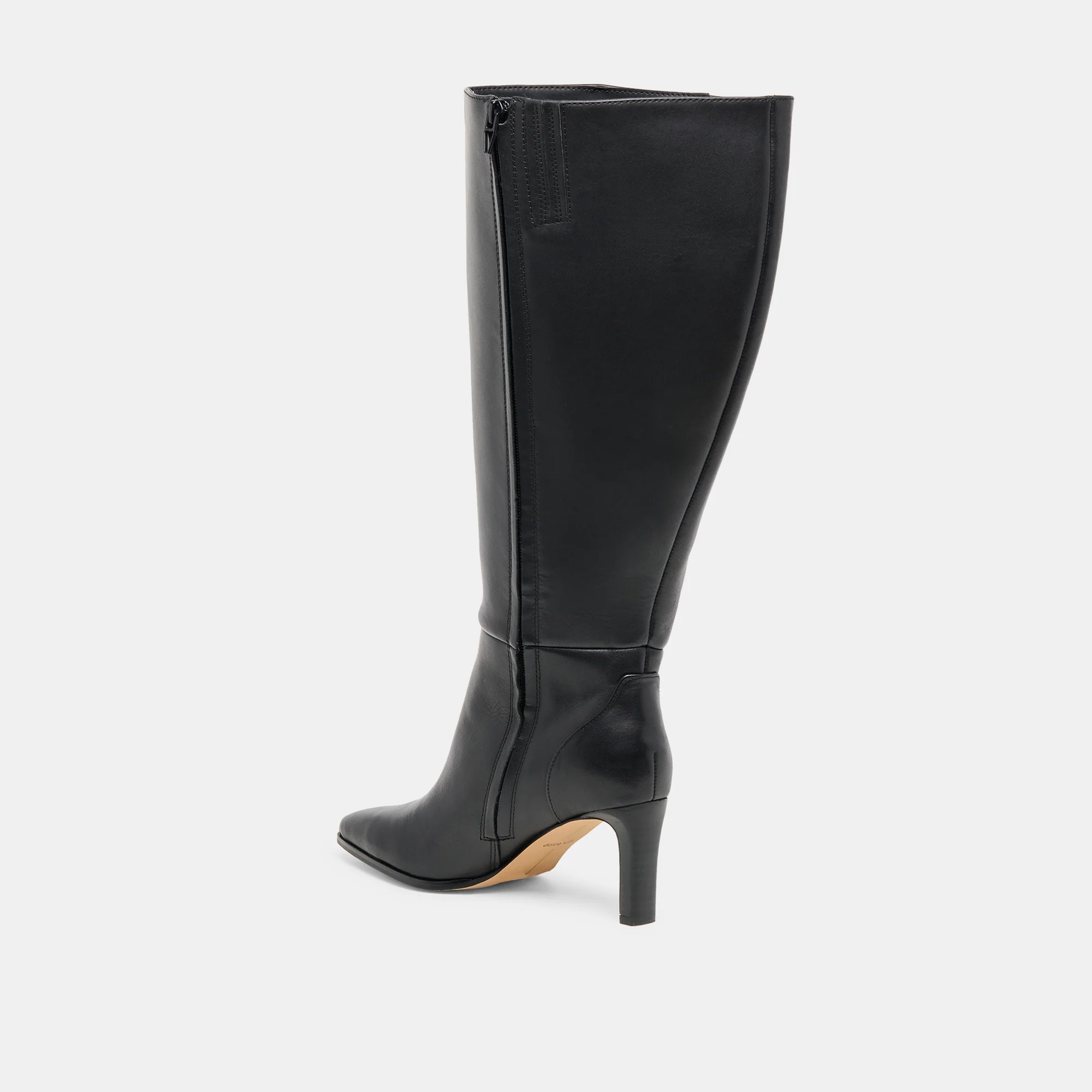 EMMI EXTRA WIDE CALF BOOTS BLACK LEATHER - Image 8
