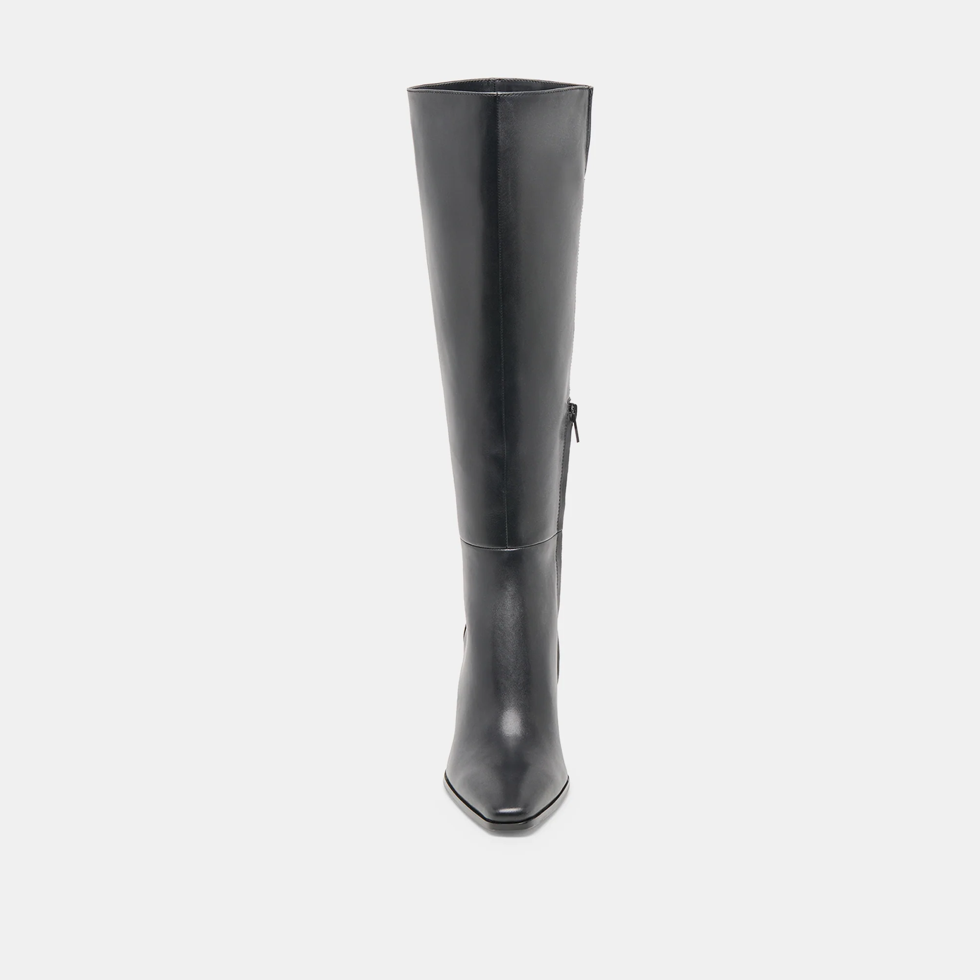 EMMI WIDE CALF BOOTS BLACK LEATHER - Image 7