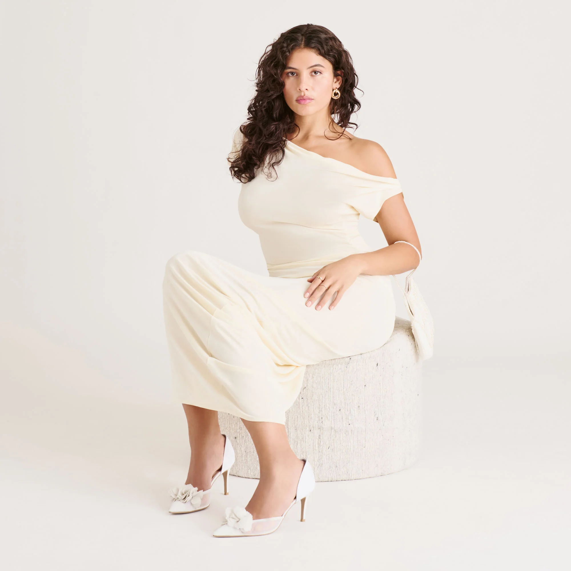EVELIN HEELS WHITE MESH - Image 4
