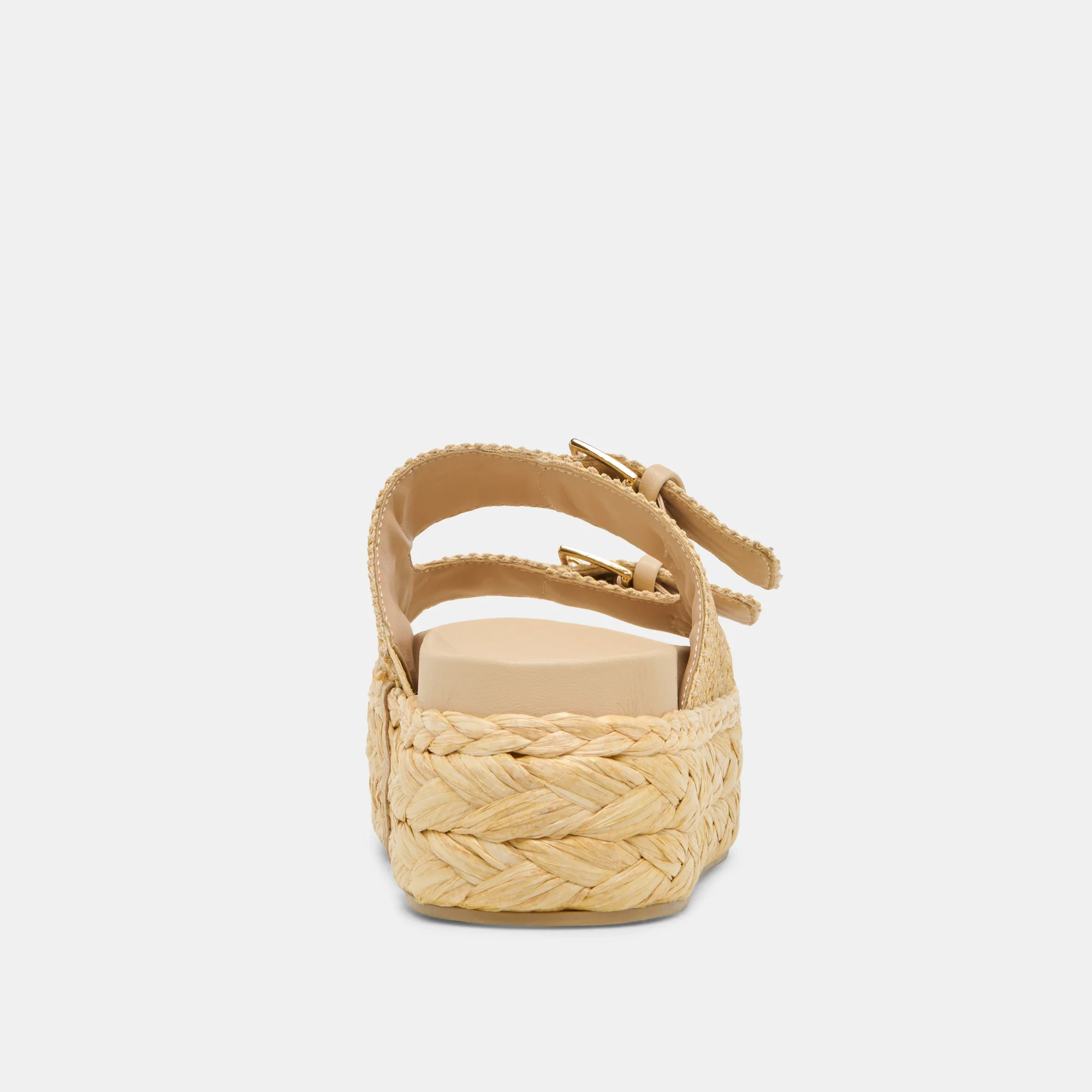 FALYN SANDALS LT NATURAL WOVEN RAFFIA - Image 10