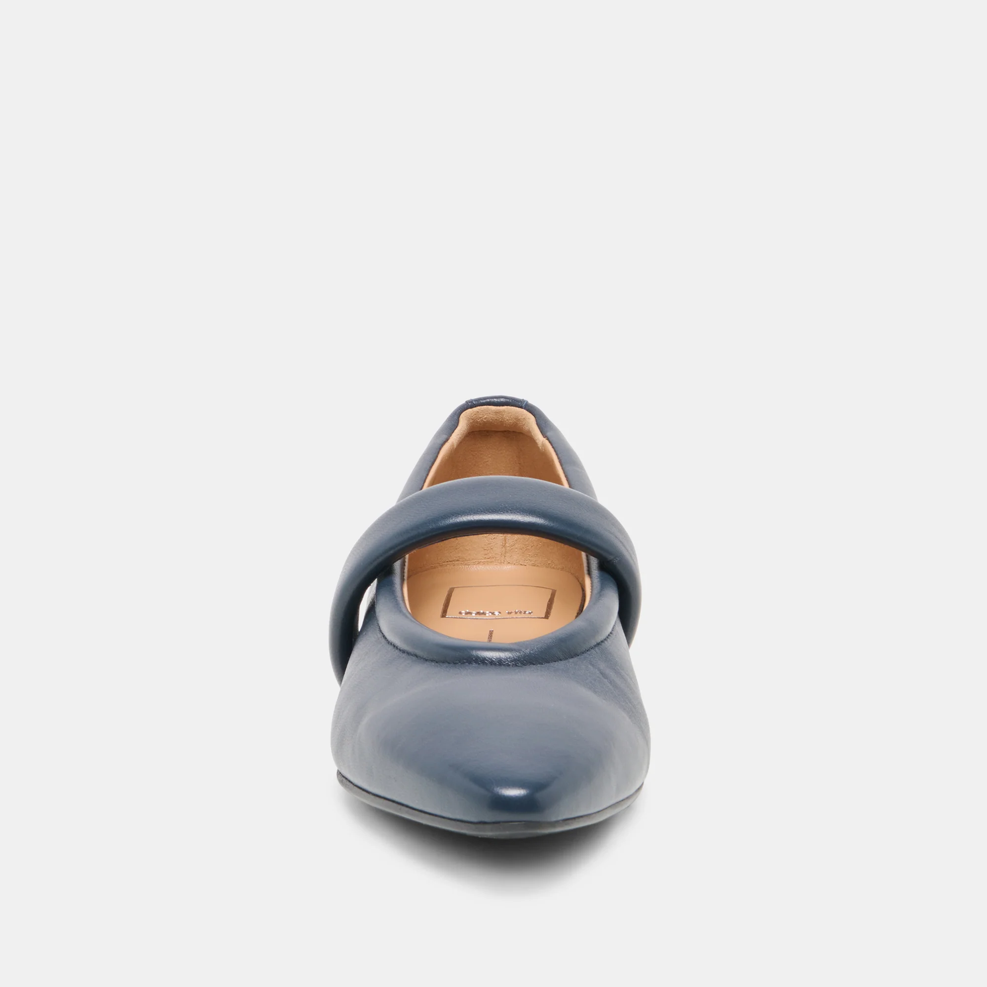 FERA BALLET FLATS NAVY LEATHER - Image 6