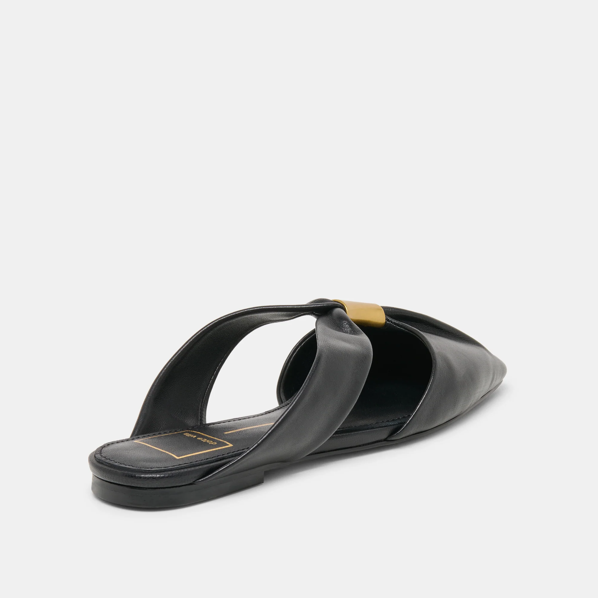 FRANEY FLATS BLACK LEATHER - Image 3