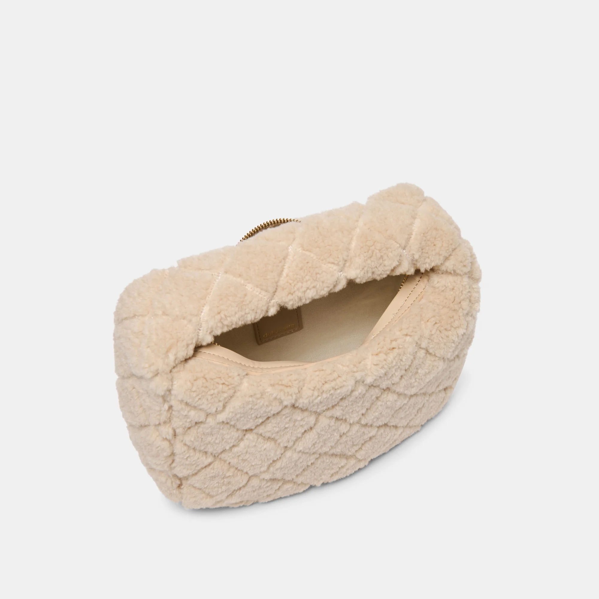 FRANKIE HANDBAG NATURAL PLUSH - Image 3