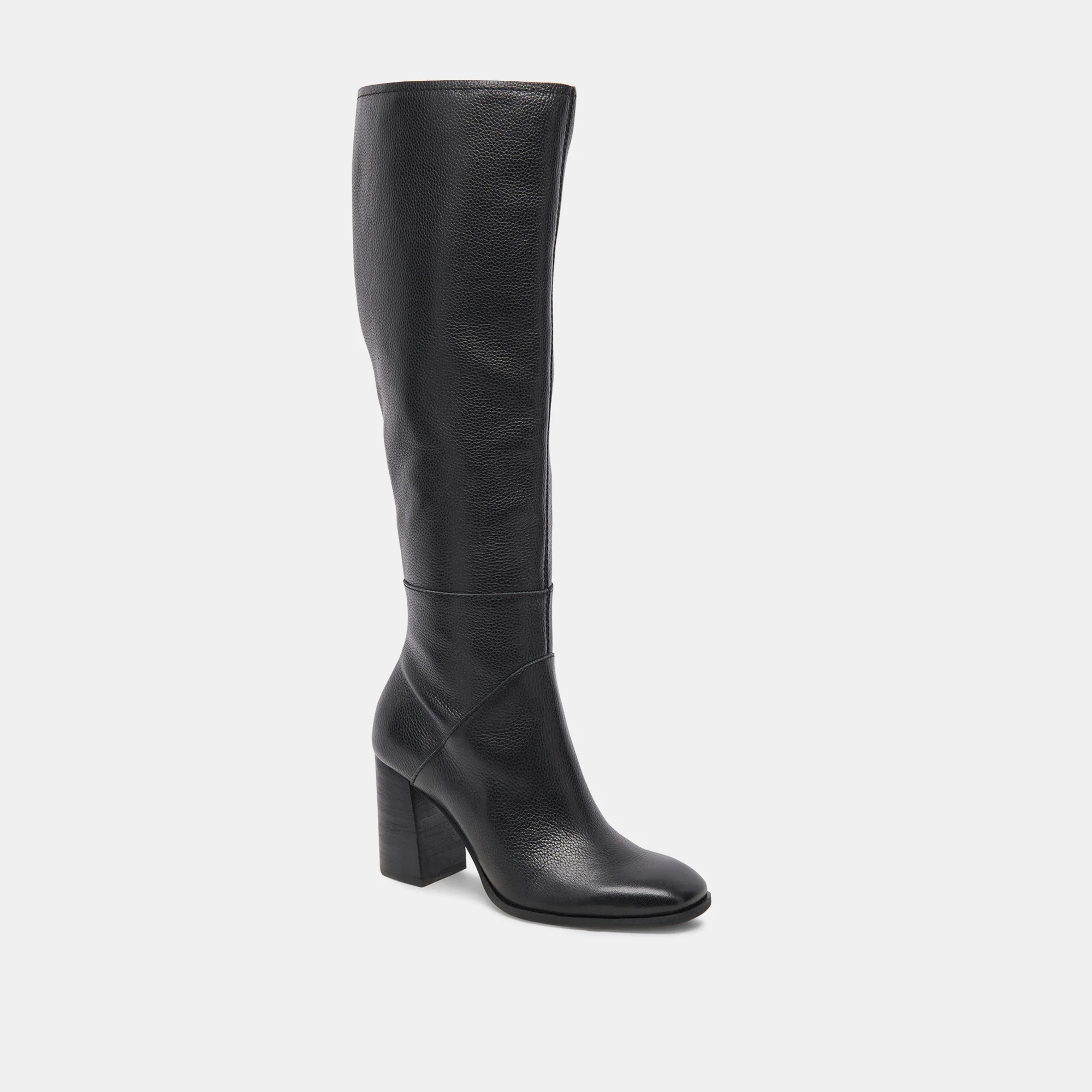 FYNN WIDE CALF BOOTS ONYX LEATHER - Image 4