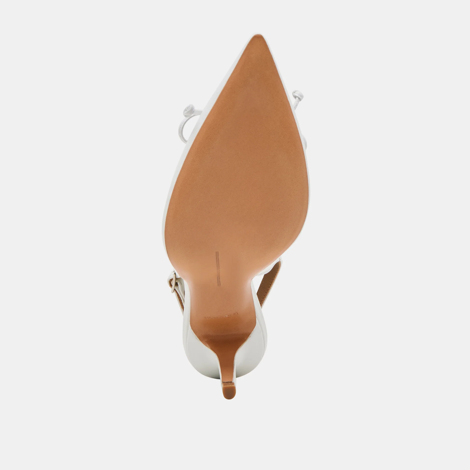 GEENA HEELS WHITE LEATHER - Image 9