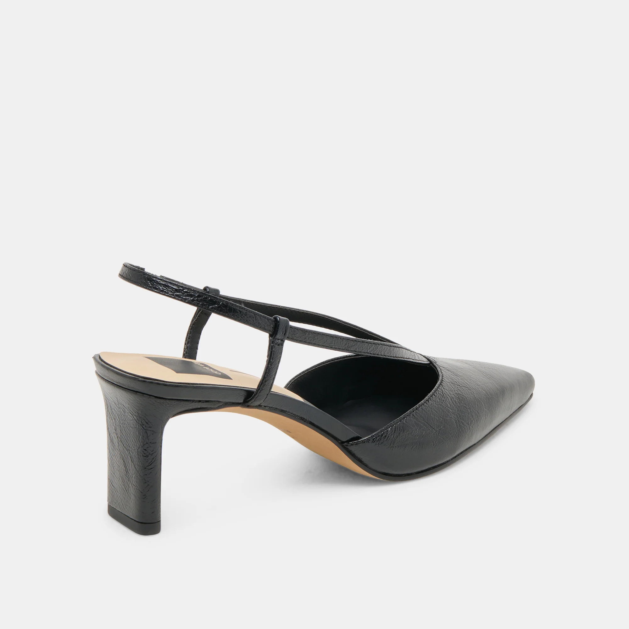 GINAY HEELS  BLACK LEATHER - Image 5