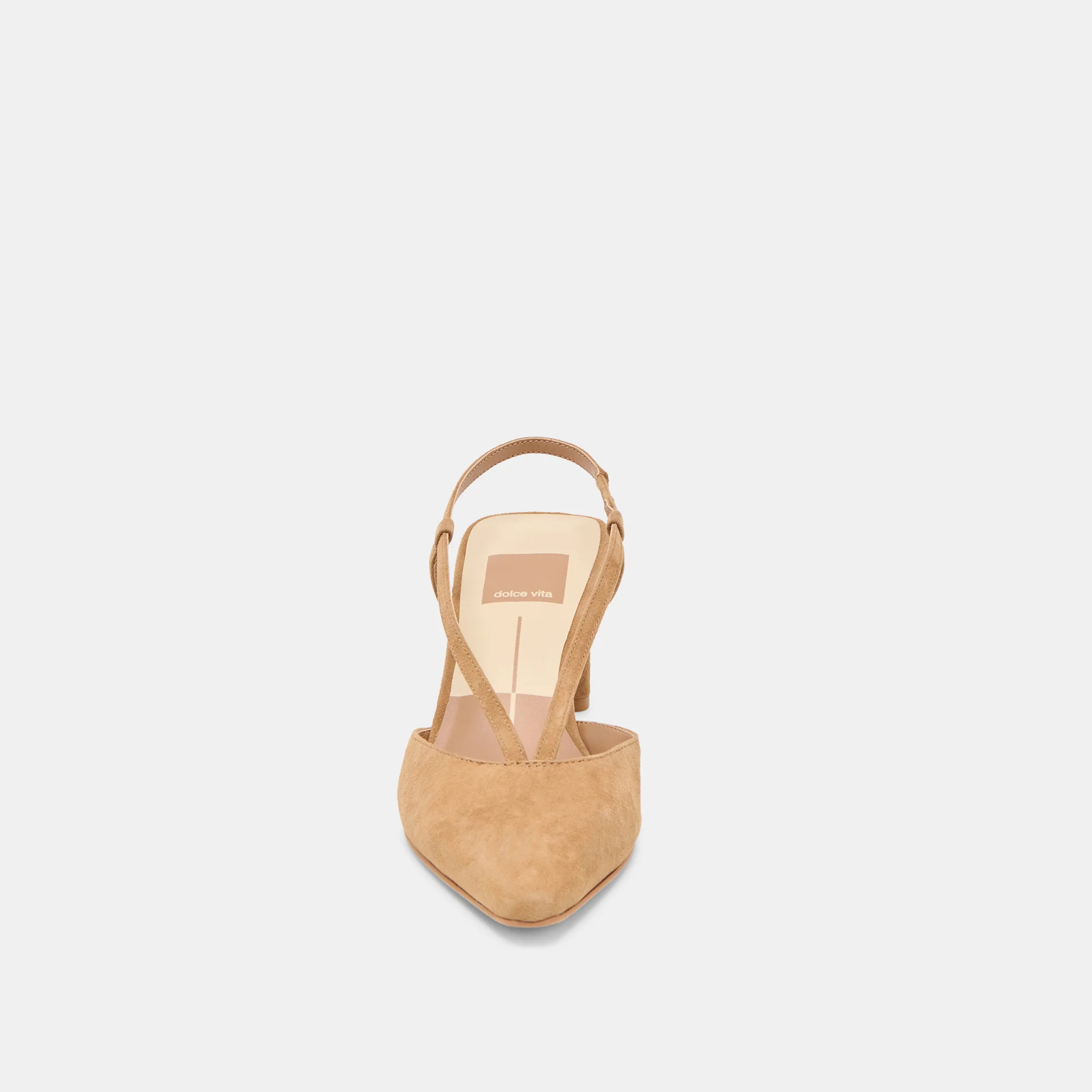 GINAY HEELS LT BROWN SUEDE - Image 6