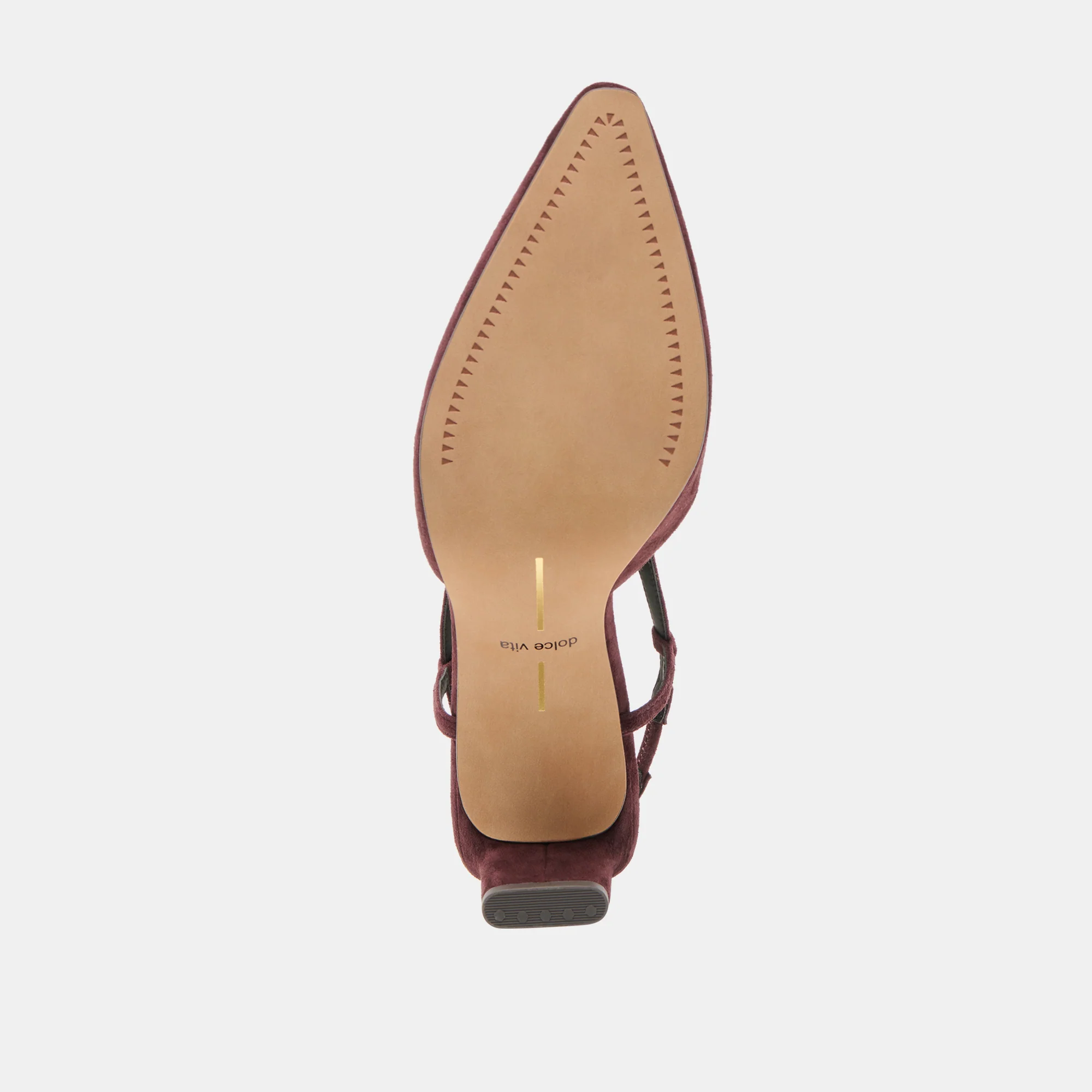 GINAY HEELS MULBERRY SUEDE - Image 9
