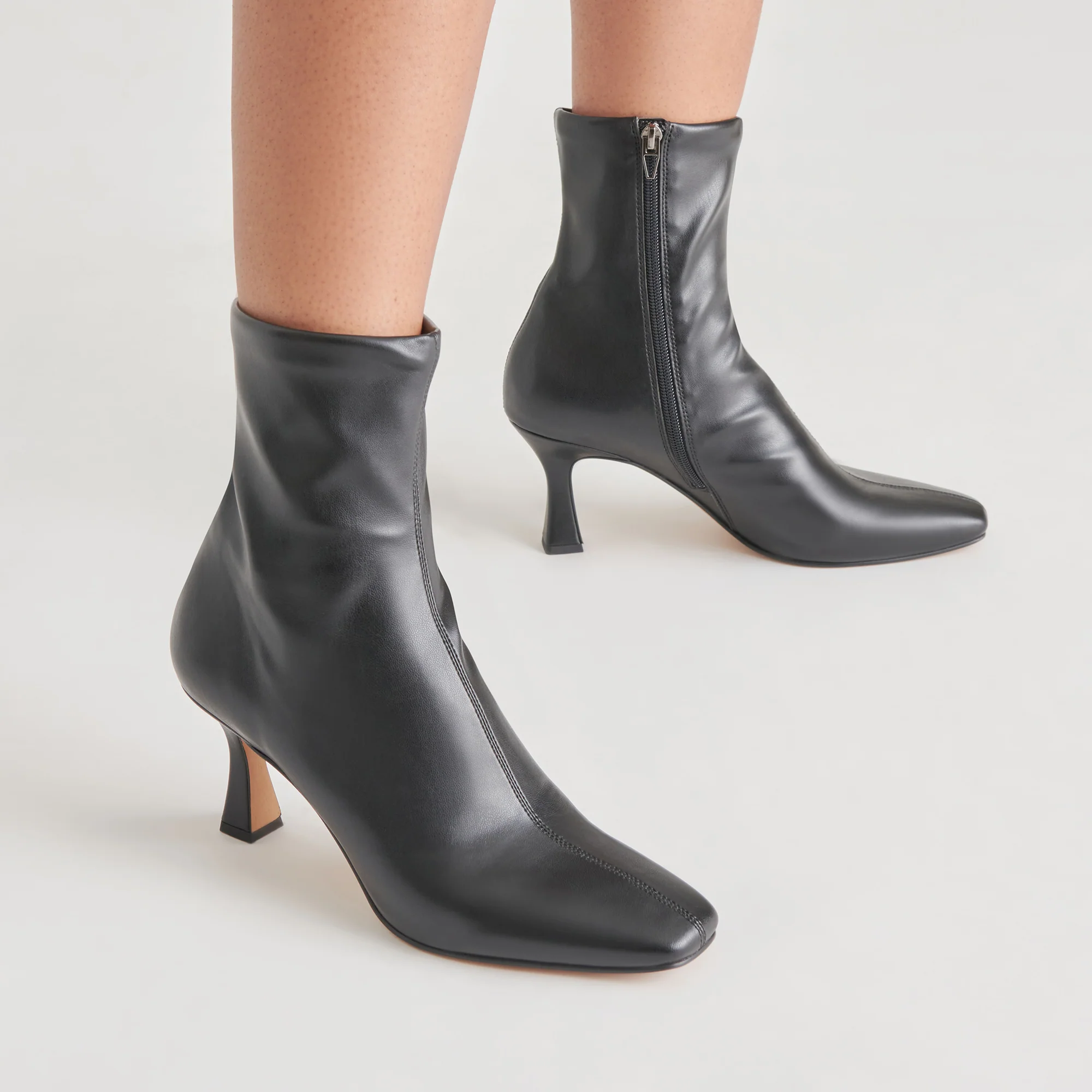 GLAMOR WIDE CALF BOOTS BLACK STELLA - Image 2