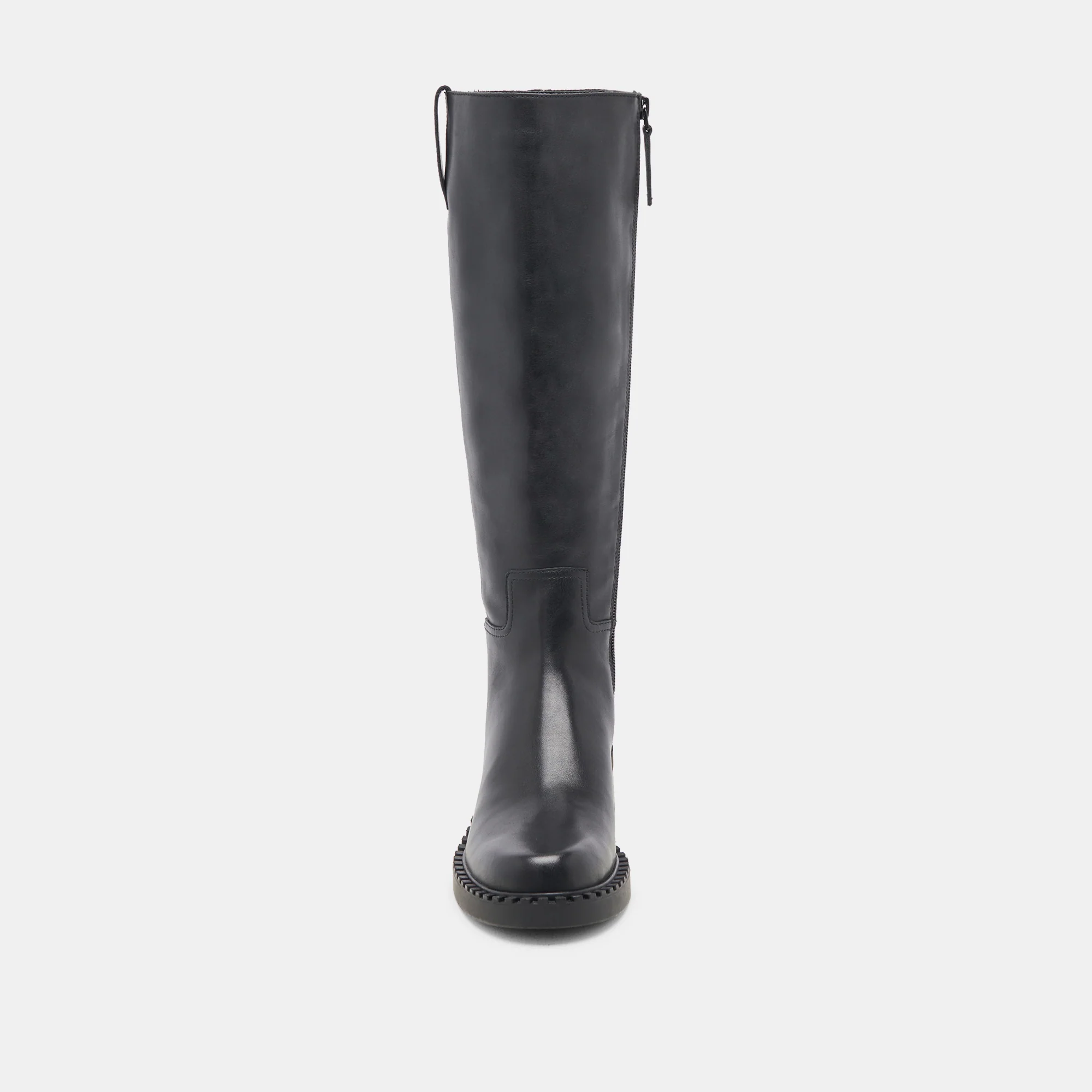 GLORY H2O WIDE CALF BOOTS BLACK LEATHER - Image 9