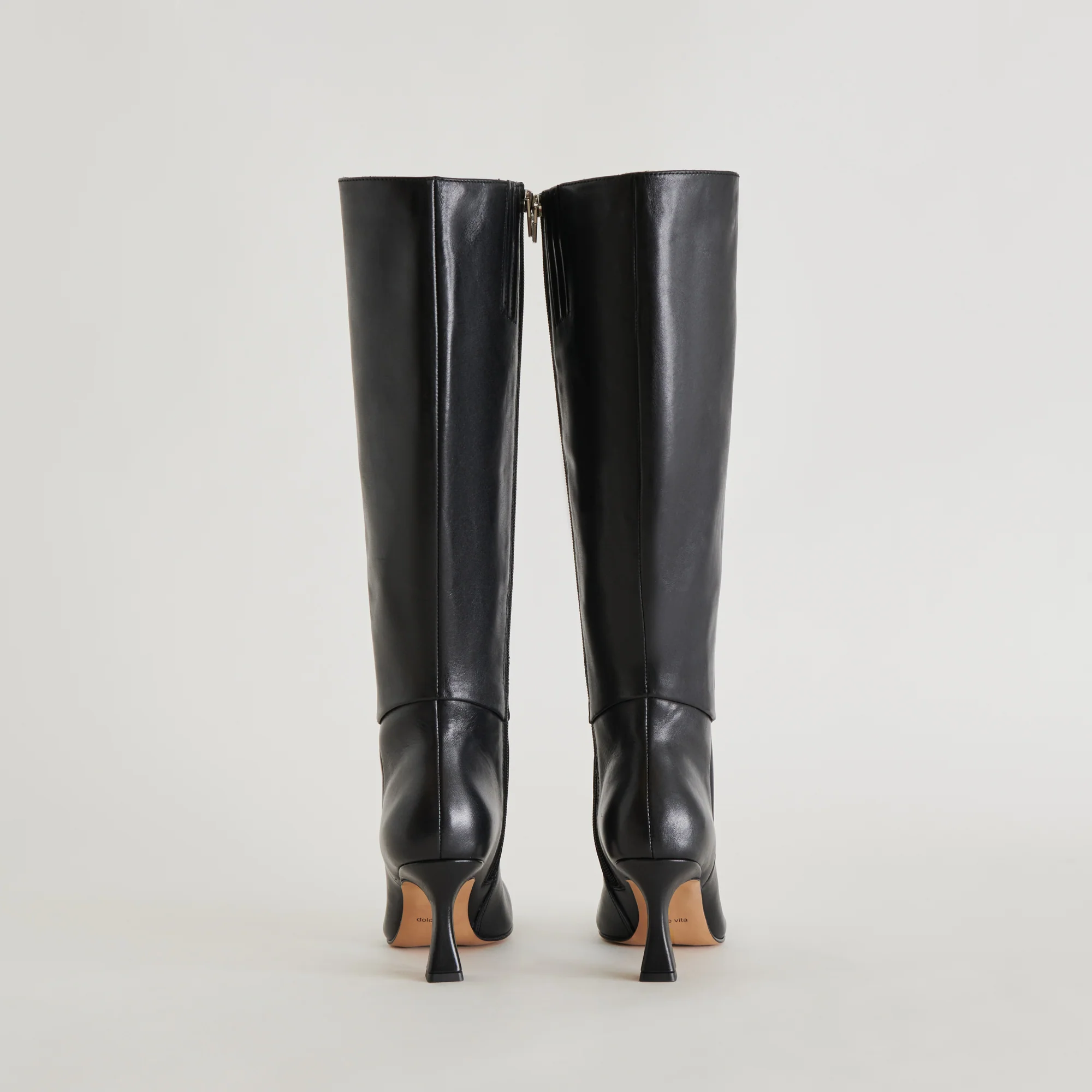 GYRA EXTRA WIDE CALF BOOTS BLACK LEATHER - Image 11
