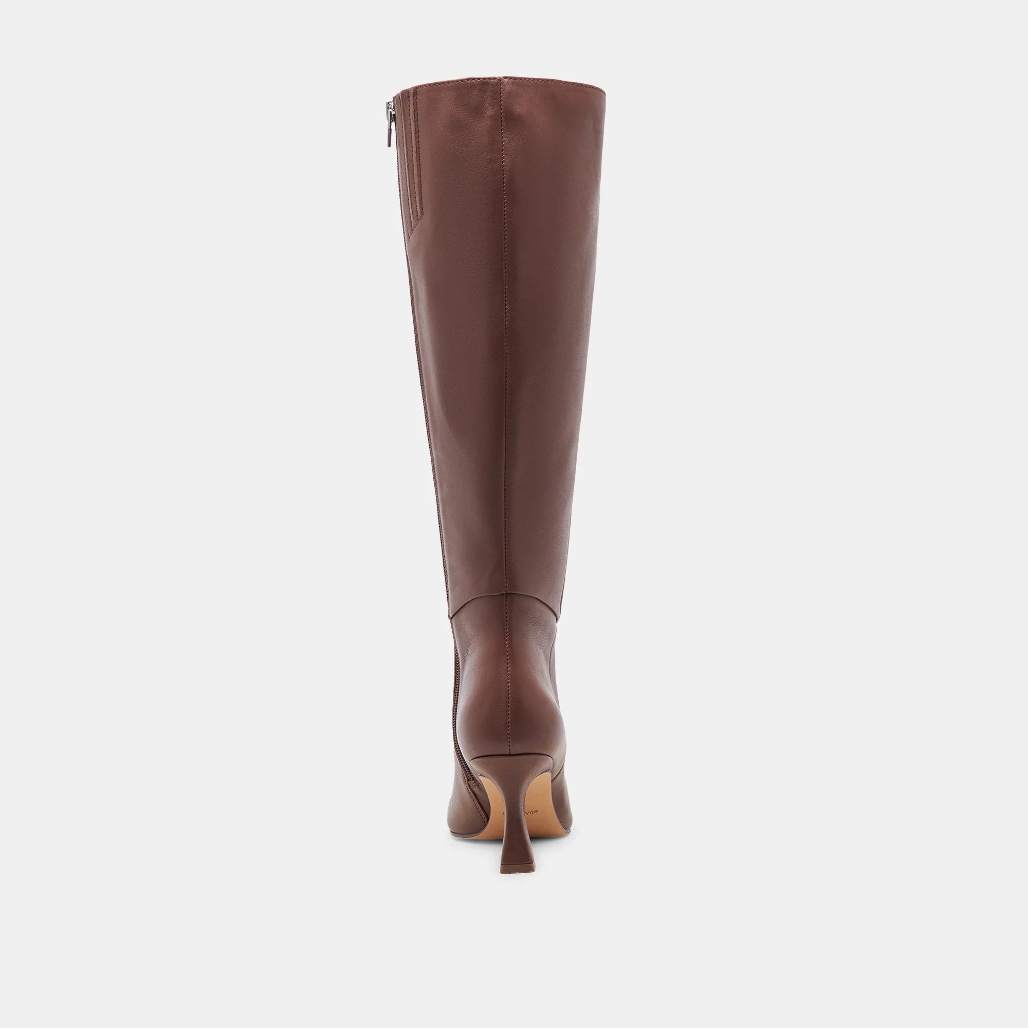 GYRA WIDE CALF BOOTS CHOCOLATE LEATHER - Image 11
