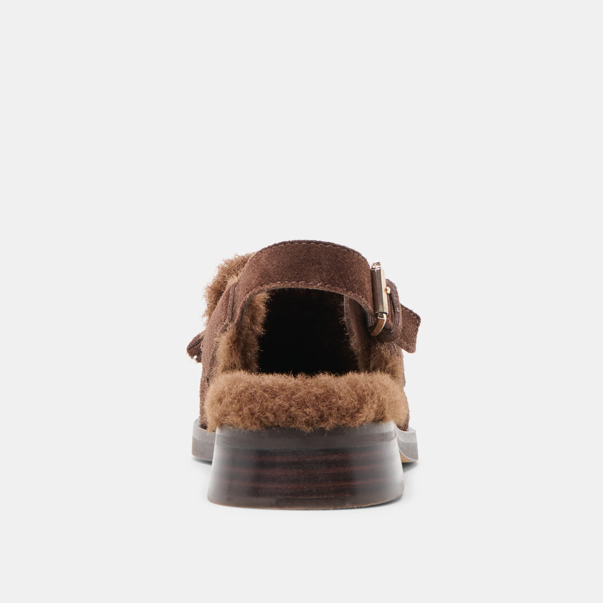 HAMLIT PLUSH LOAFERS DK BROWN SUEDE - Image 9
