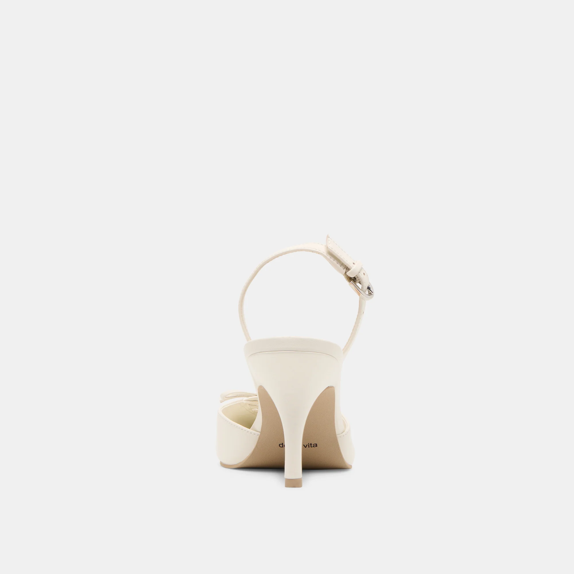 HAMYA HEELS WHITE LEATHER - Image 10