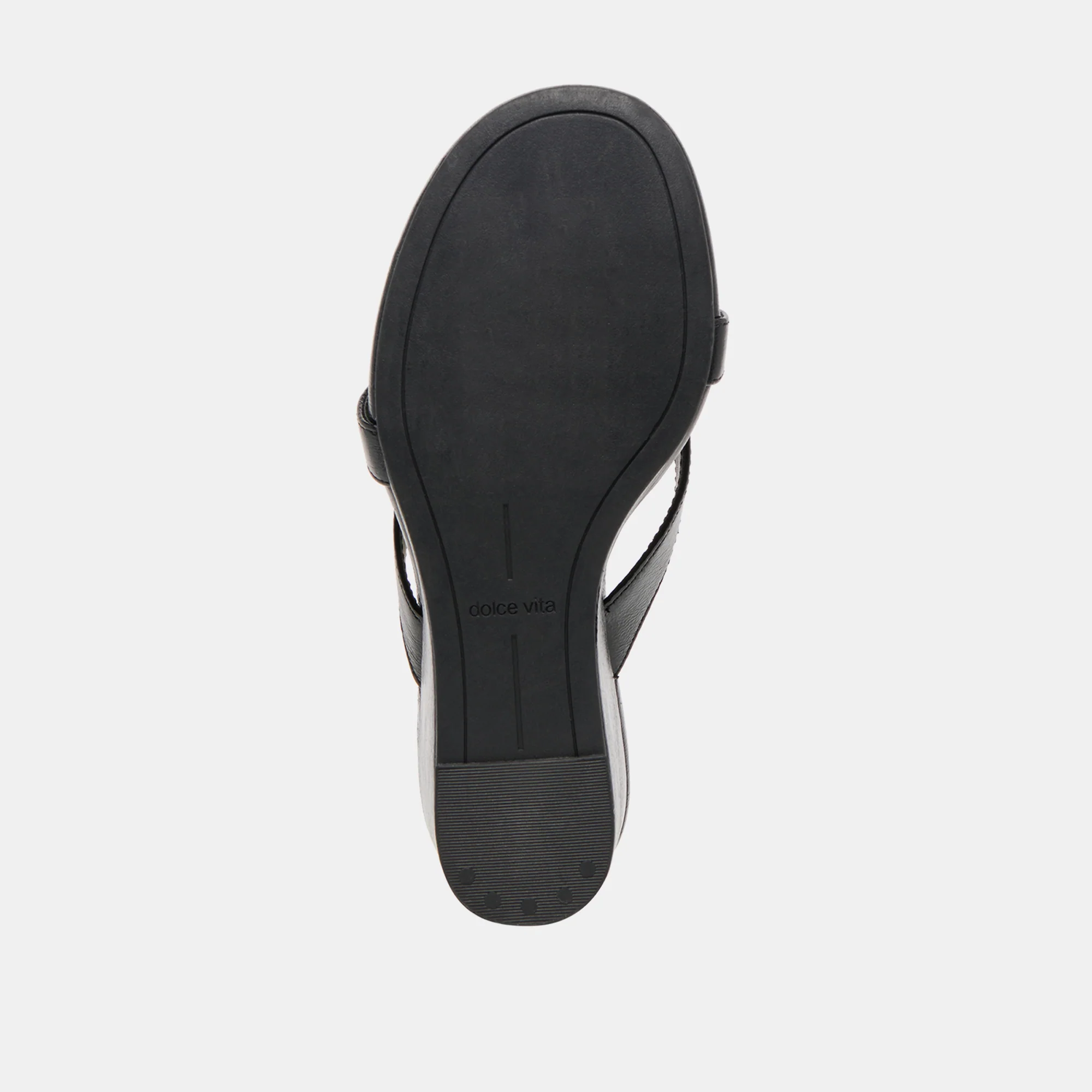HELAN WEDGES BLACK LEATHER - Image 11
