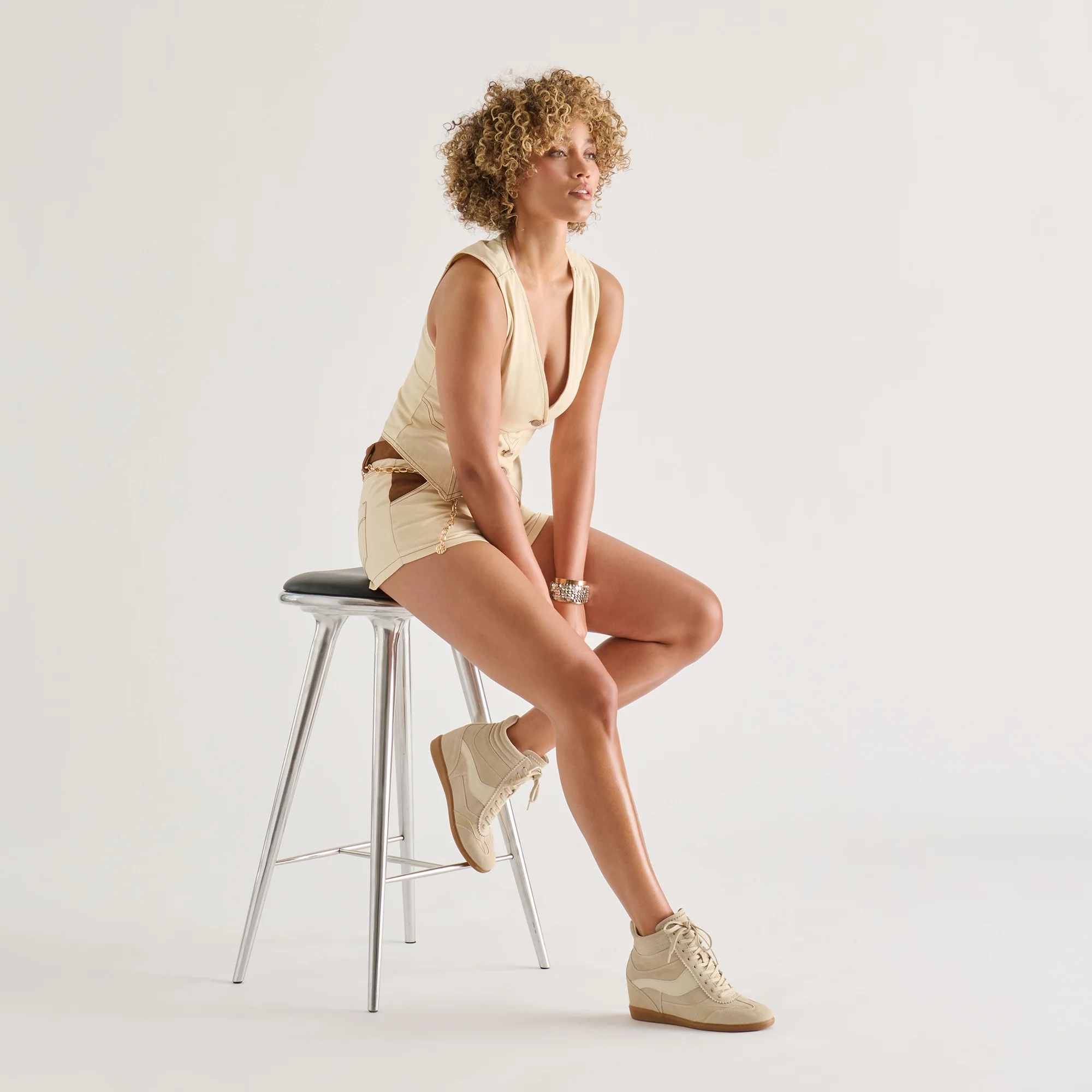 ISSAC SNEAKERS OATMEAL SUEDE - Image 7