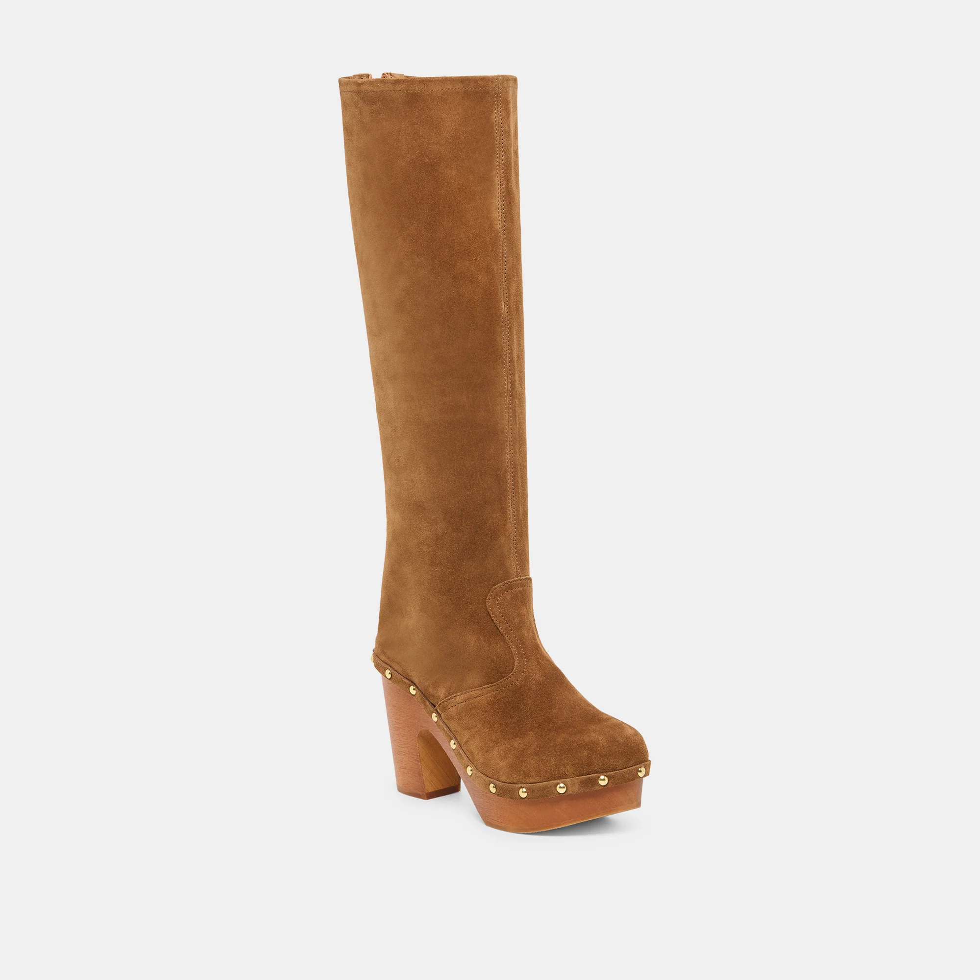 JENNY BOOTS CHESTNUT SUEDE - Image 3