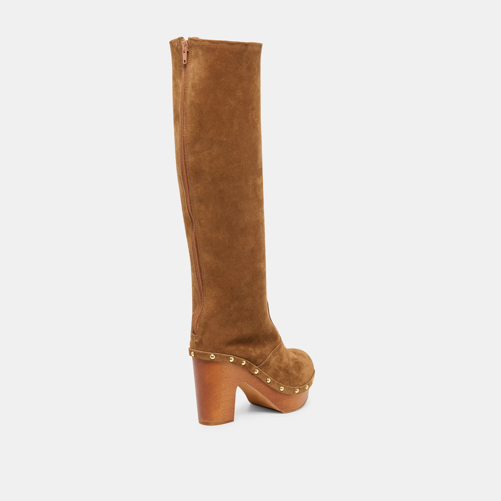 JENNY BOOTS CHESTNUT SUEDE - Image 5