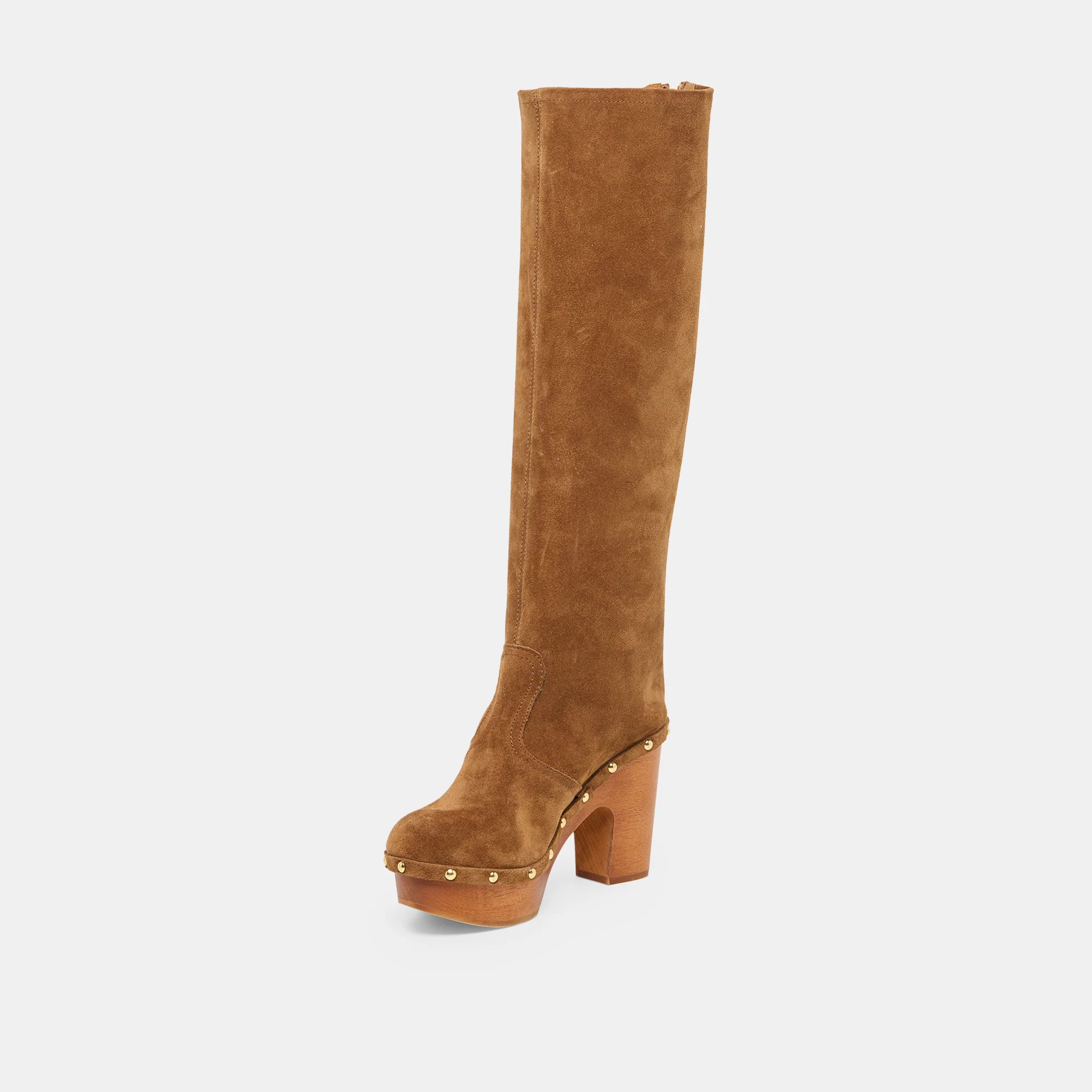 JENNY BOOTS CHESTNUT SUEDE - Image 7