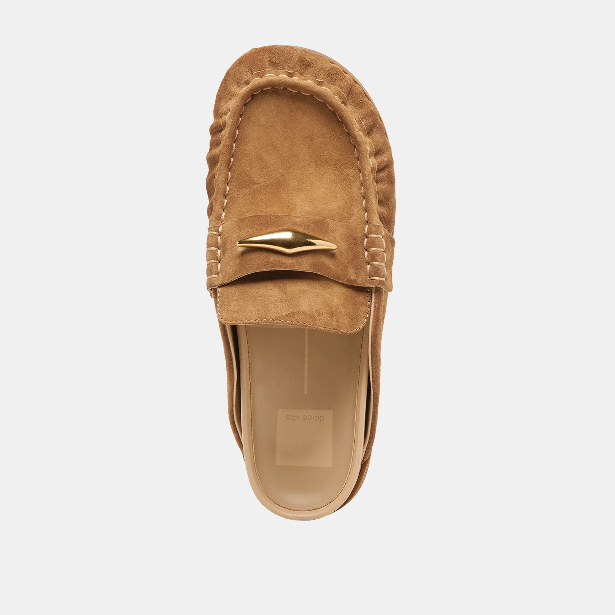 JODERO FLATS LT BROWN SUEDE - Image 10