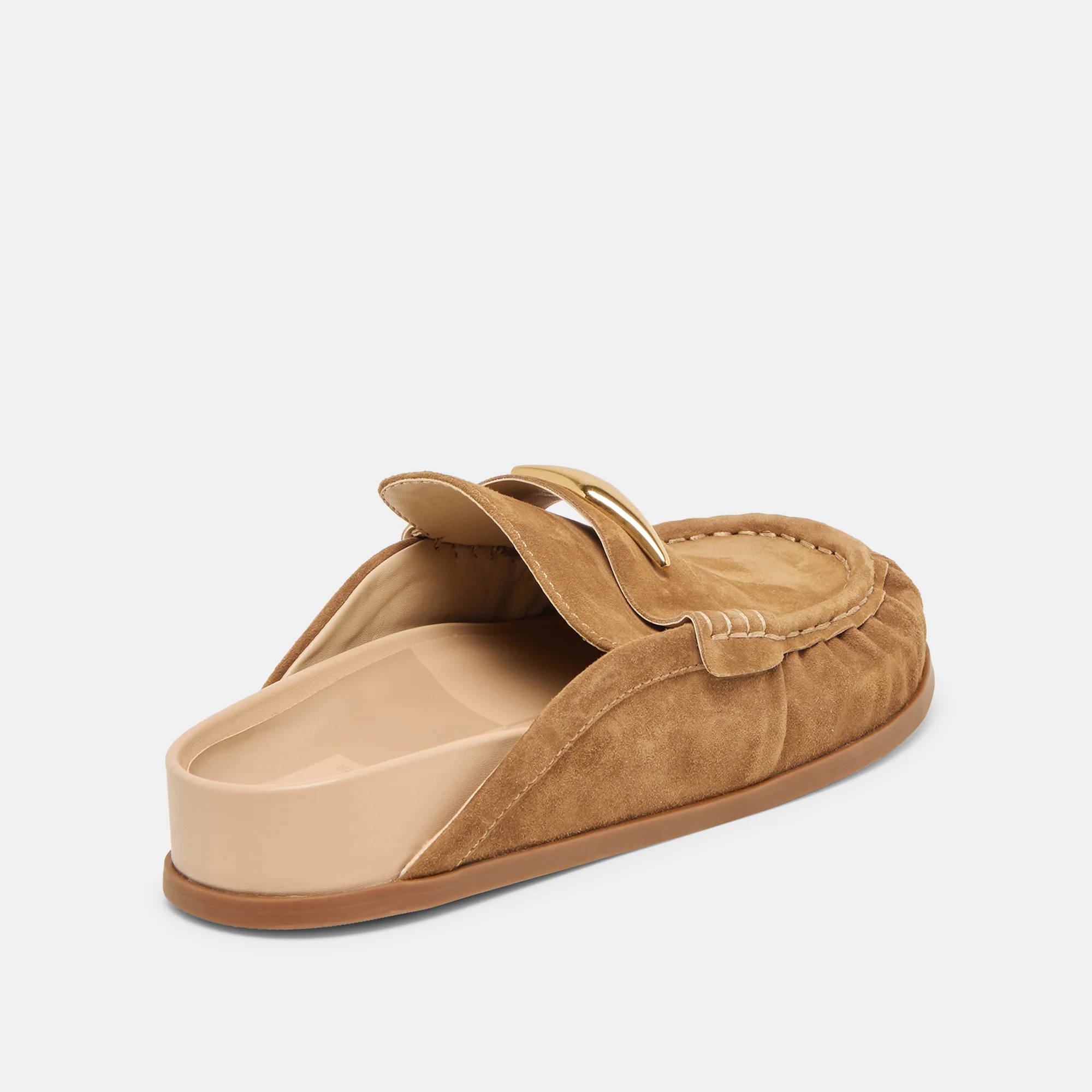 JODERO FLATS LT BROWN SUEDE - Image 7