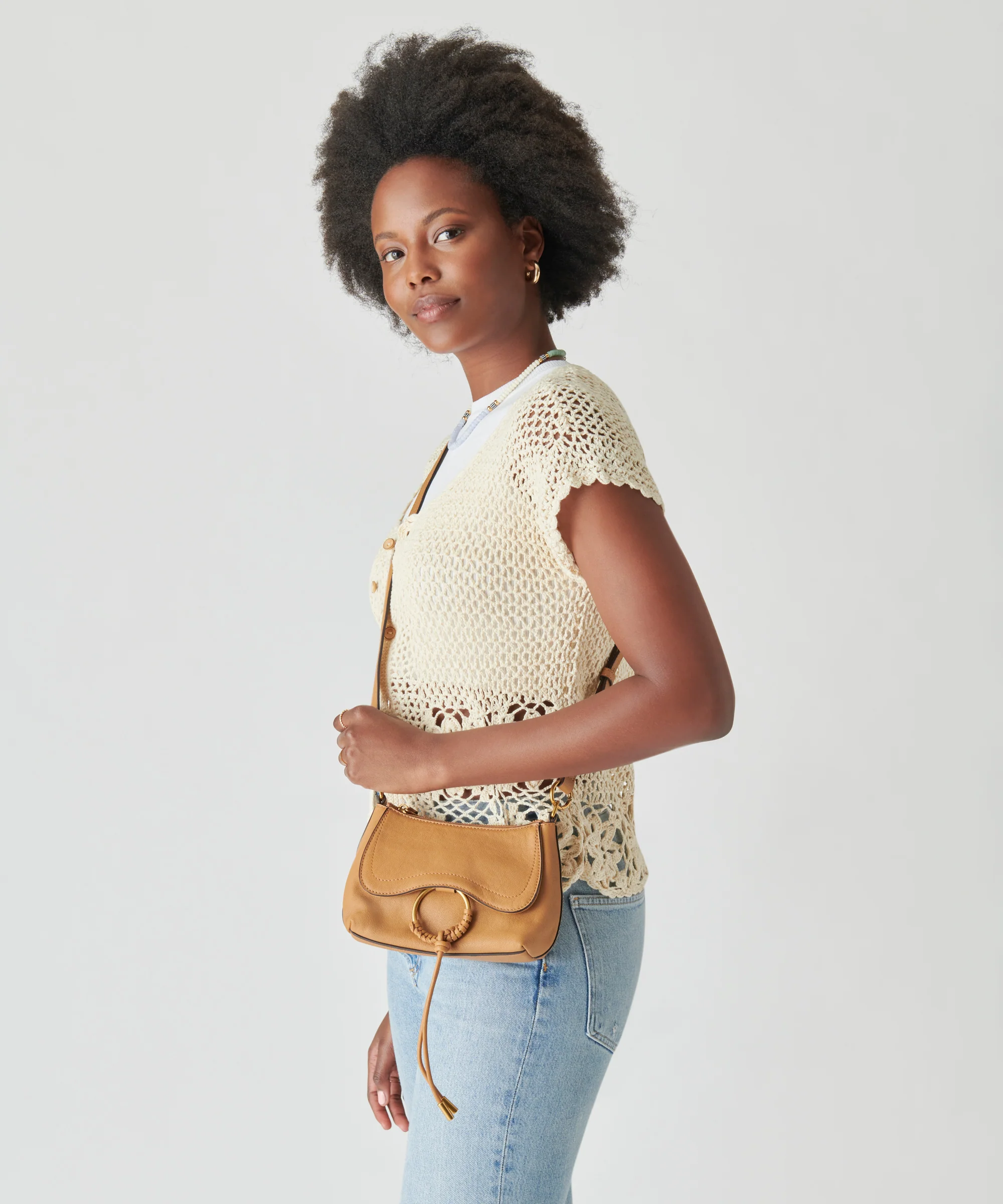 JOLENE CROSSBODY WHISKEY LEATHER - Image 2