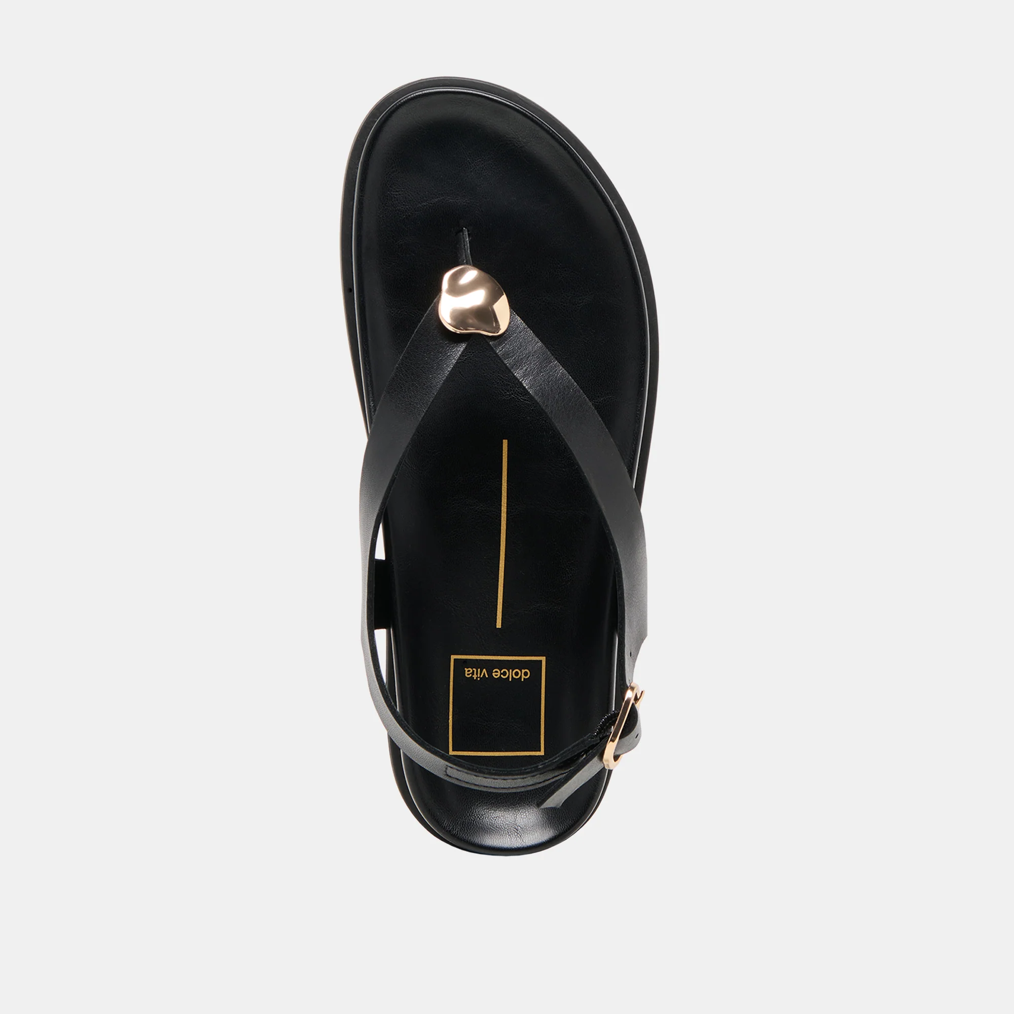 JONY SANDALS BLACK LEATHER - Image 11