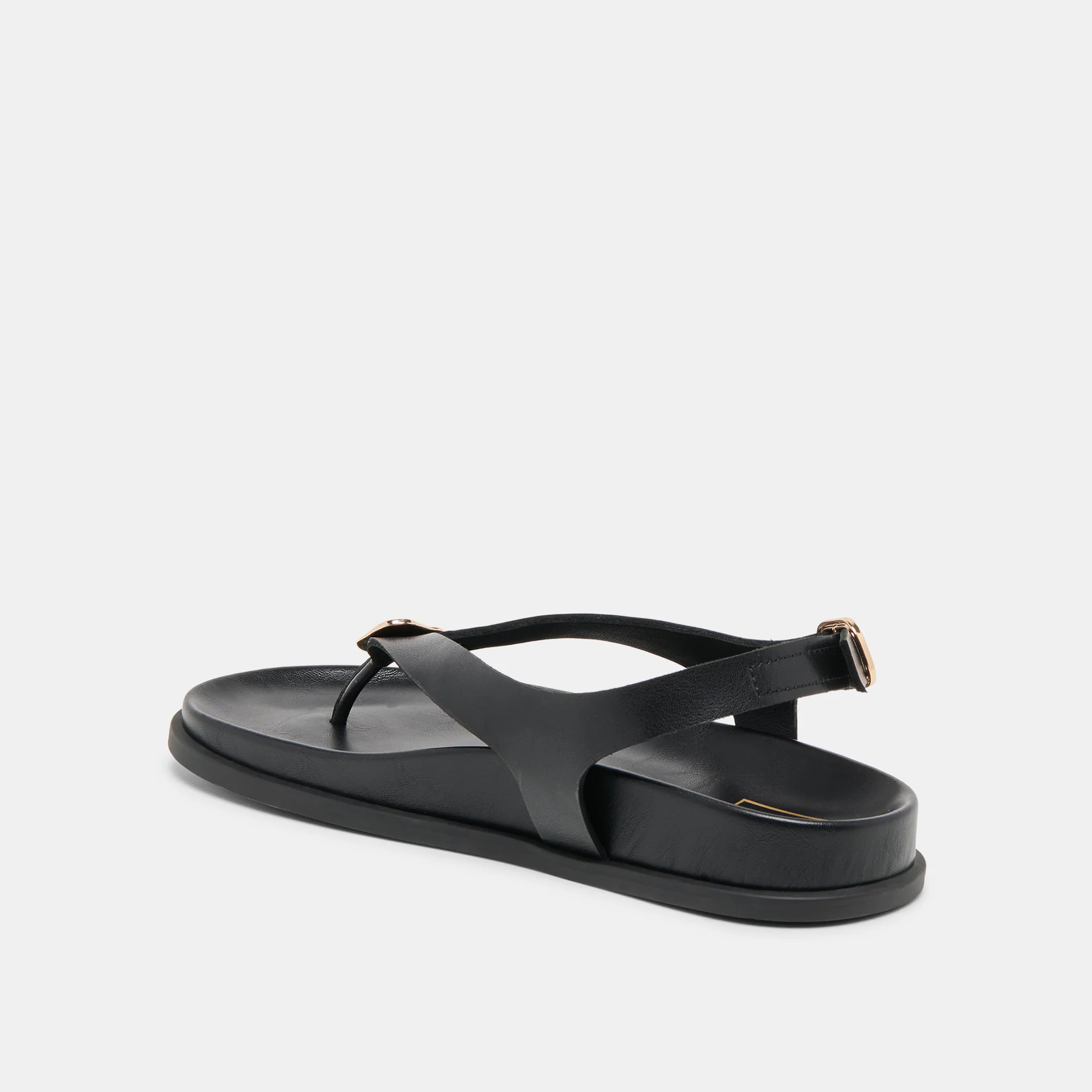 JONY SANDALS BLACK LEATHER - Image 8