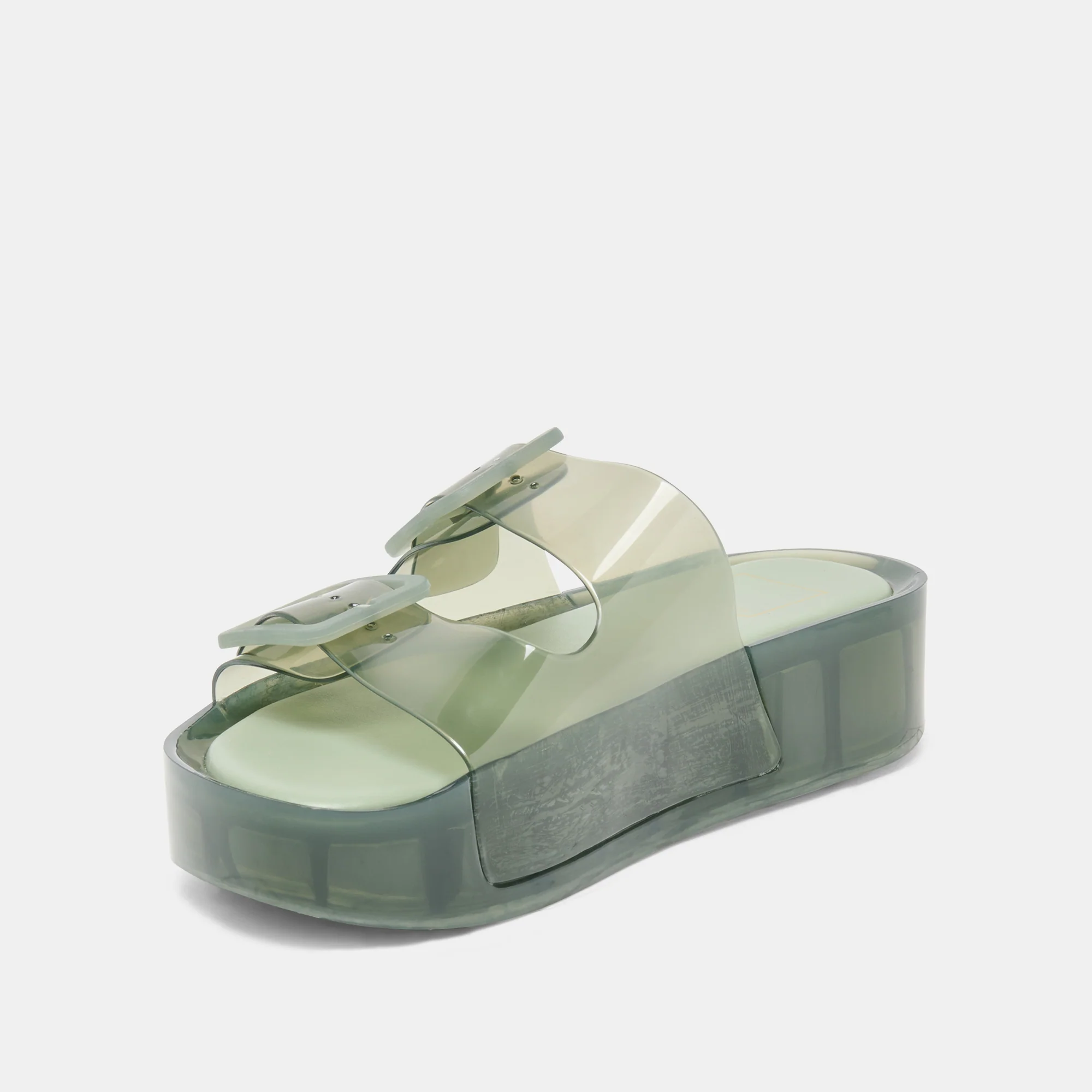 JULIO X SANDALS OLIVE VINYL - Image 4