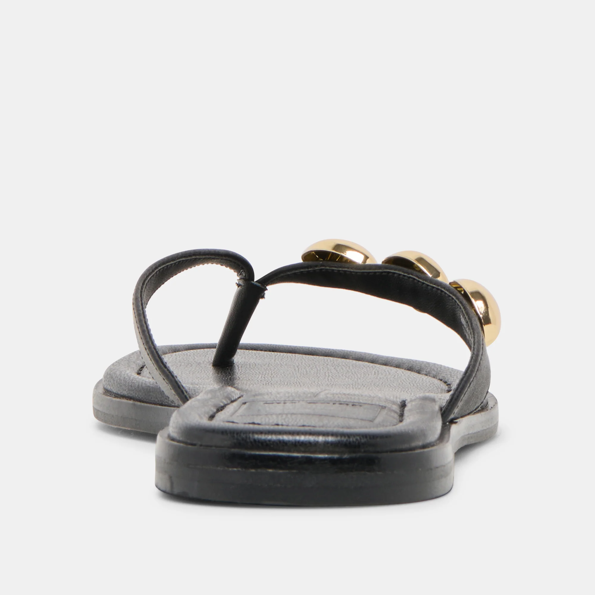 JUNY SANDALS BLACK LEATHER - Image 9