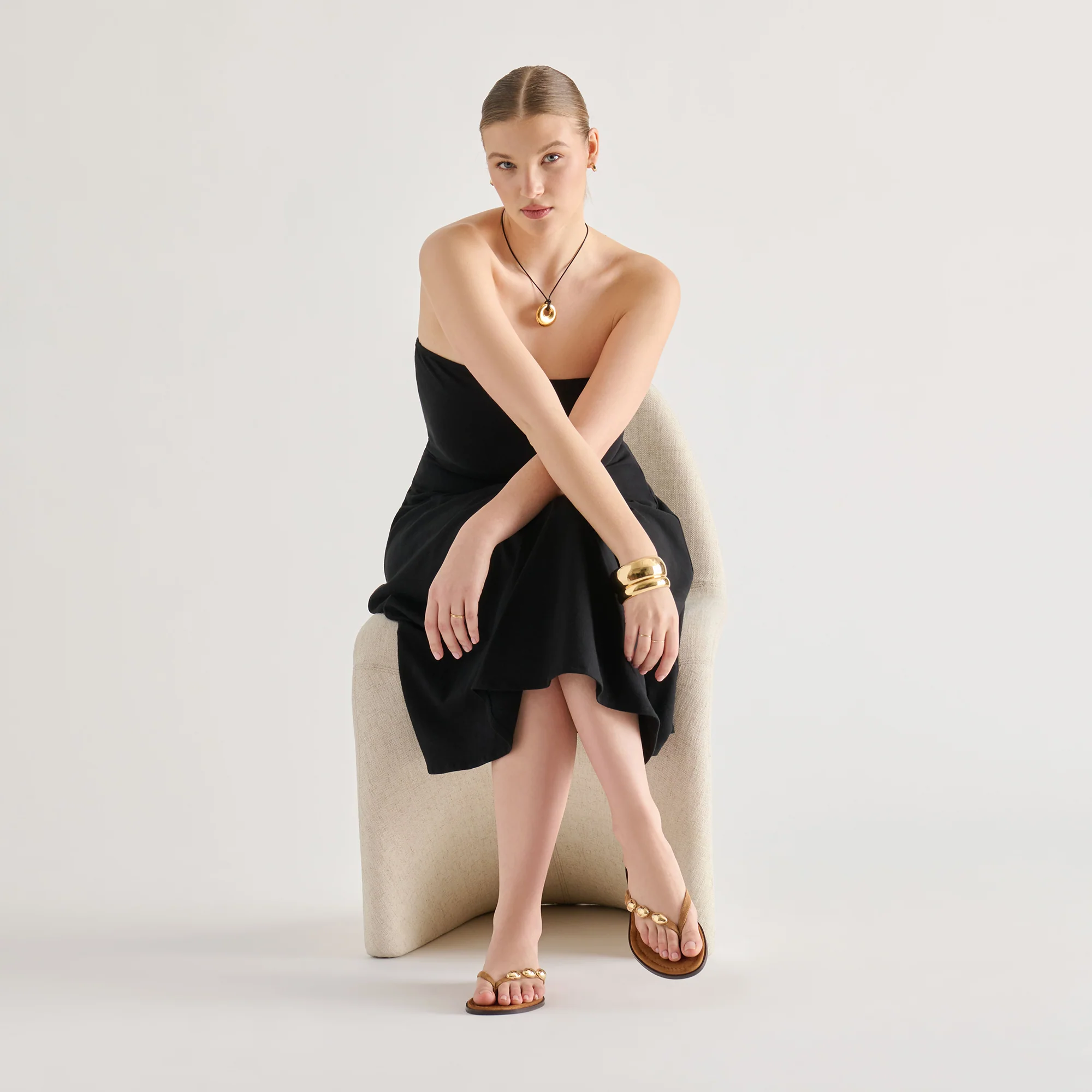 JUNY SANDALS TEAK SUEDE - Image 4