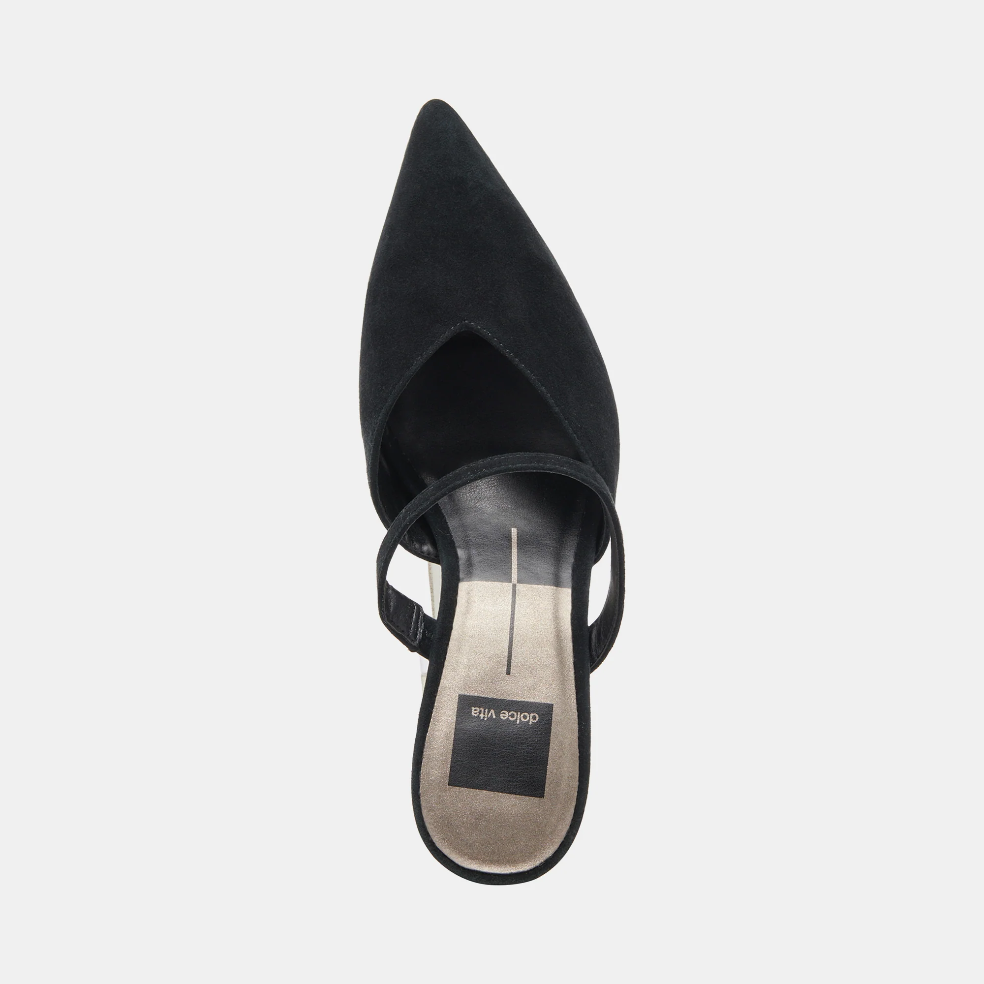 KANIKA WIDE HEELS ONYX SUEDE - Image 8