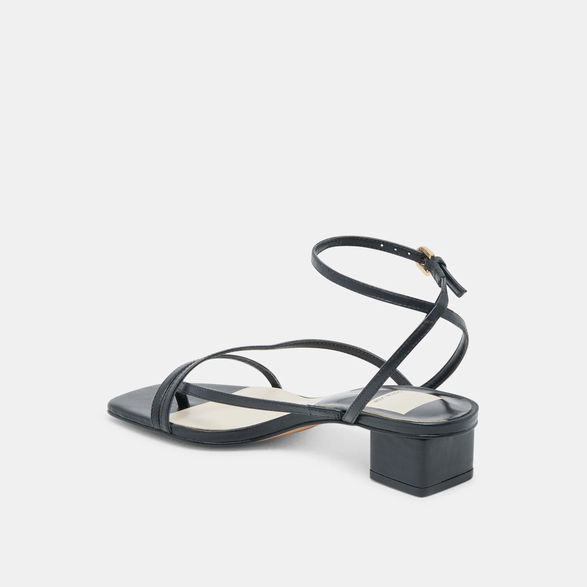 KARLOS SANDALS BLACK LEATHER - Image 9