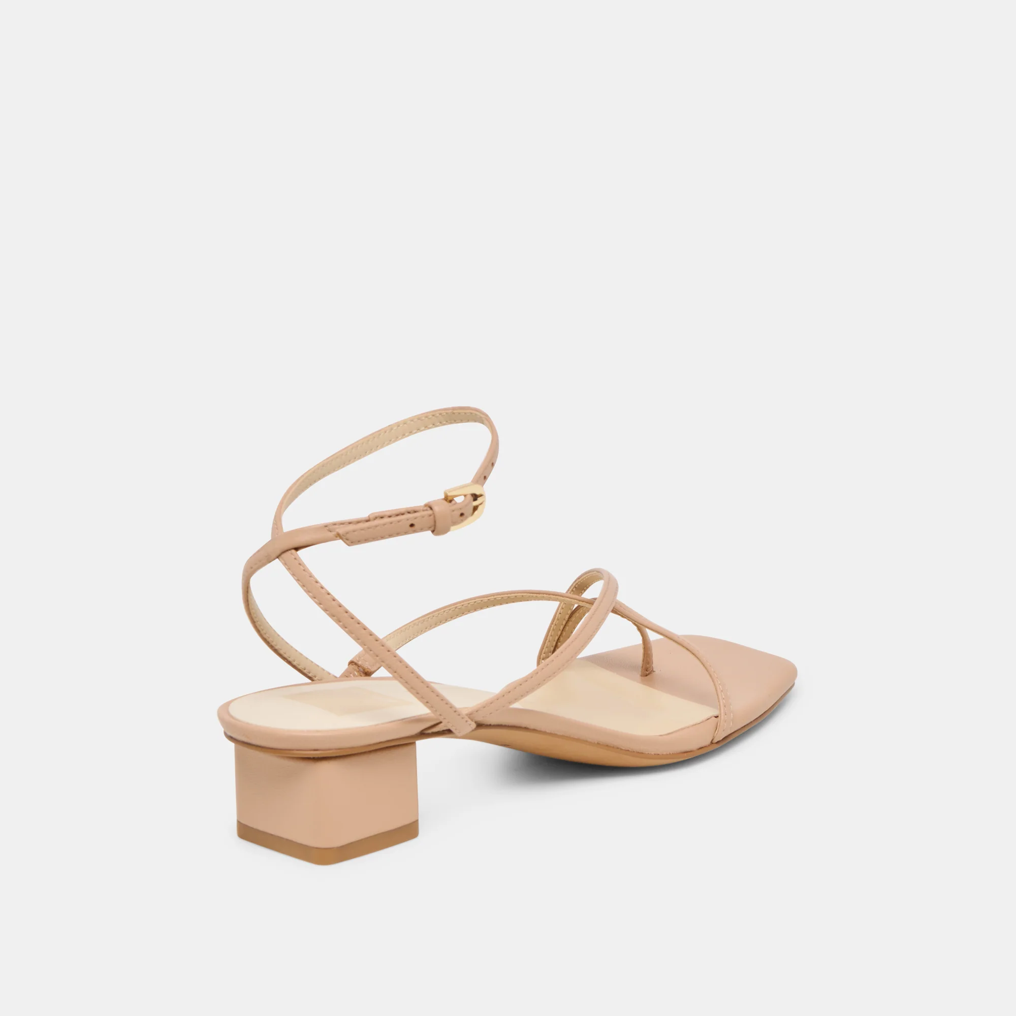 KARLOS WIDE SANDALS LT TAN LEATHER - Image 3
