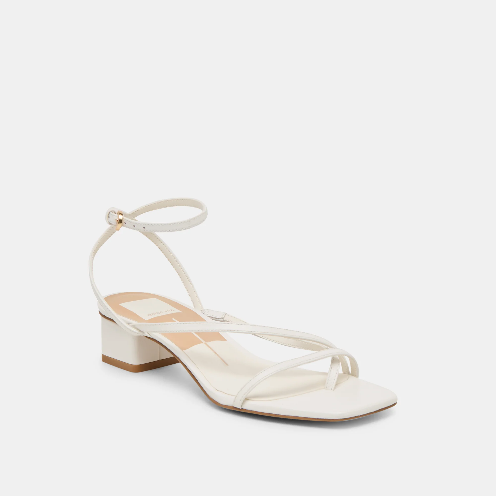 KARLOS WIDE SANDALS TRUE WHITE LEATHER - Image 2