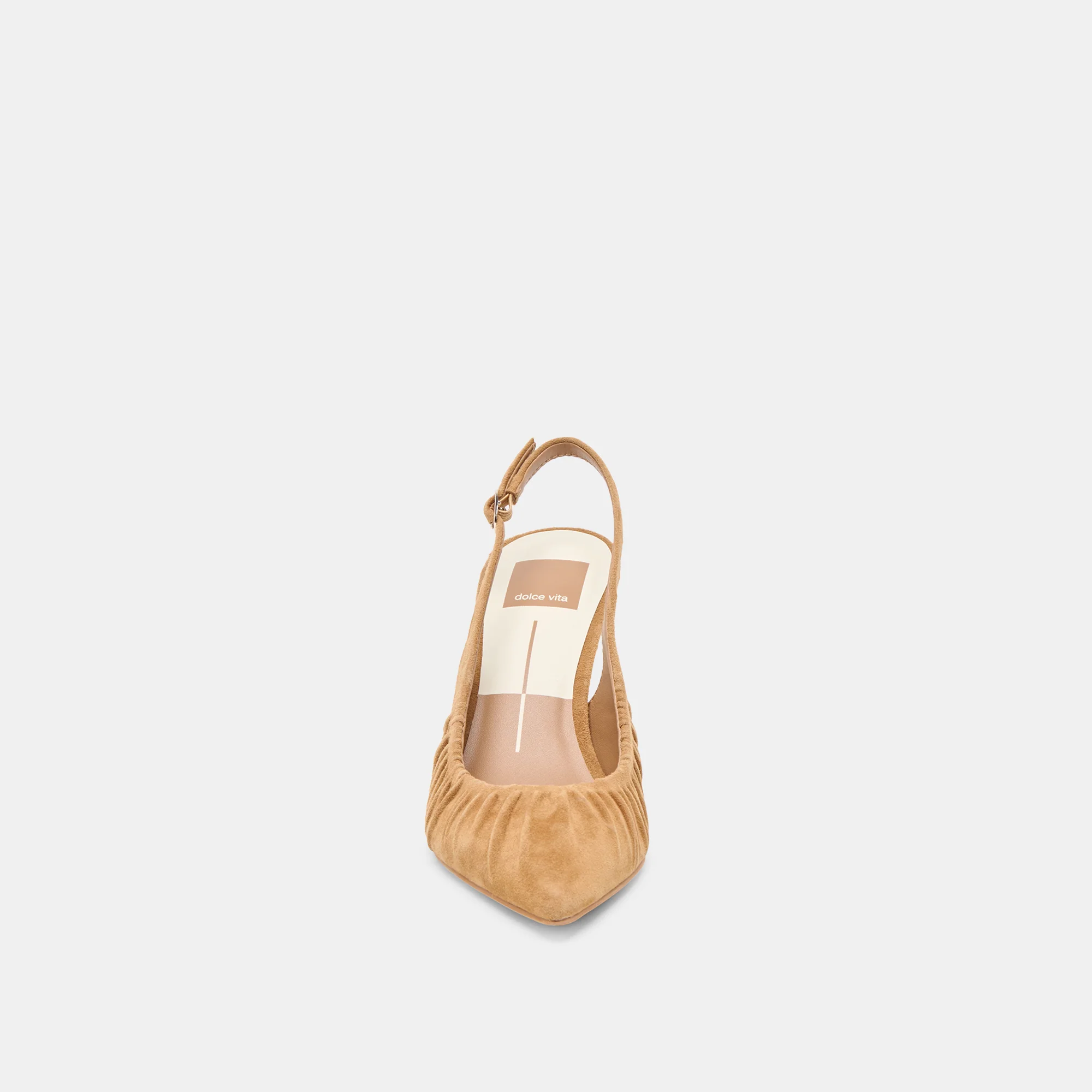 KEIRA HEELS LT BROWN SUEDE - Image 6