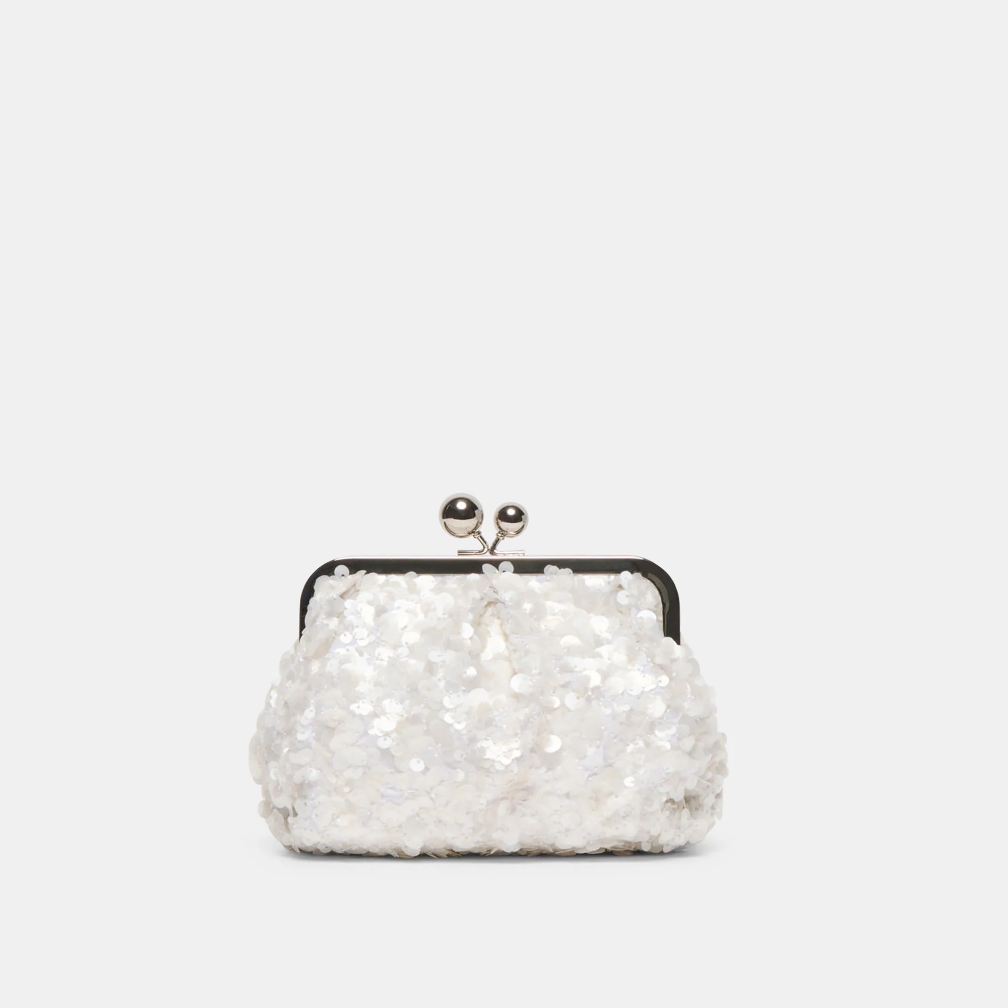 KENDALL CLUTCH WHITE SEQUIN - Image 5
