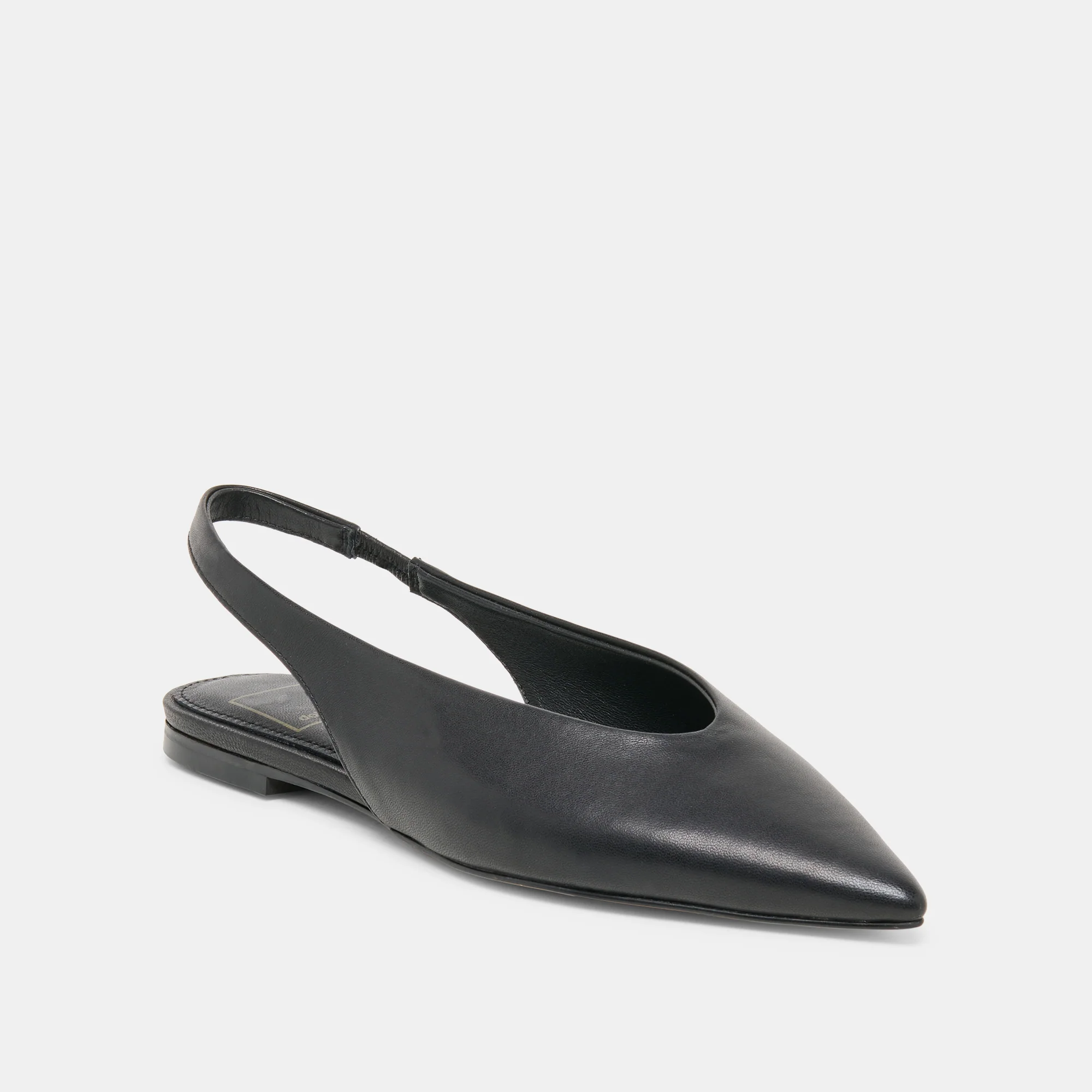 KENDLE FLATS BLACK LEATHER - Image 2