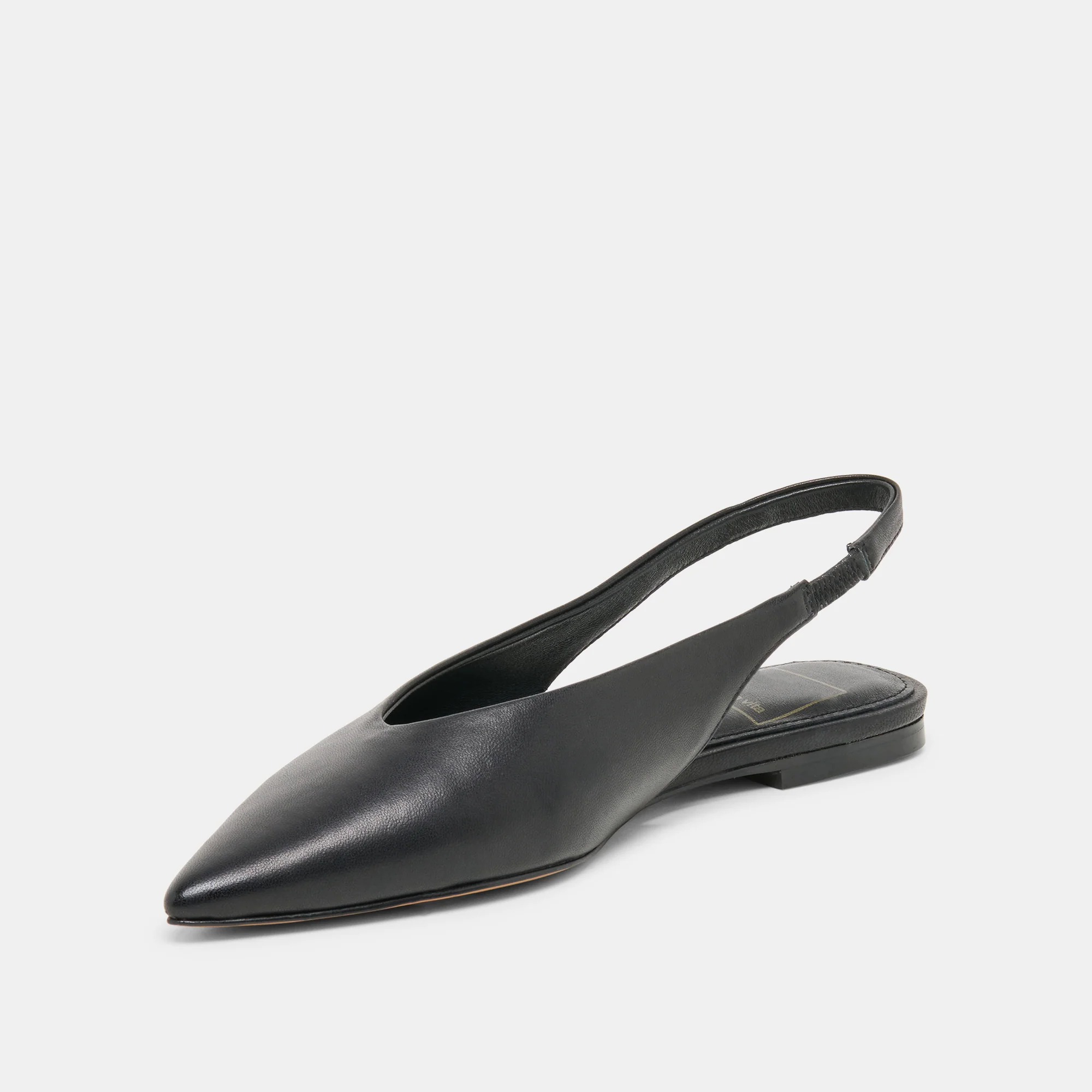 KENDLE FLATS BLACK LEATHER - Image 4