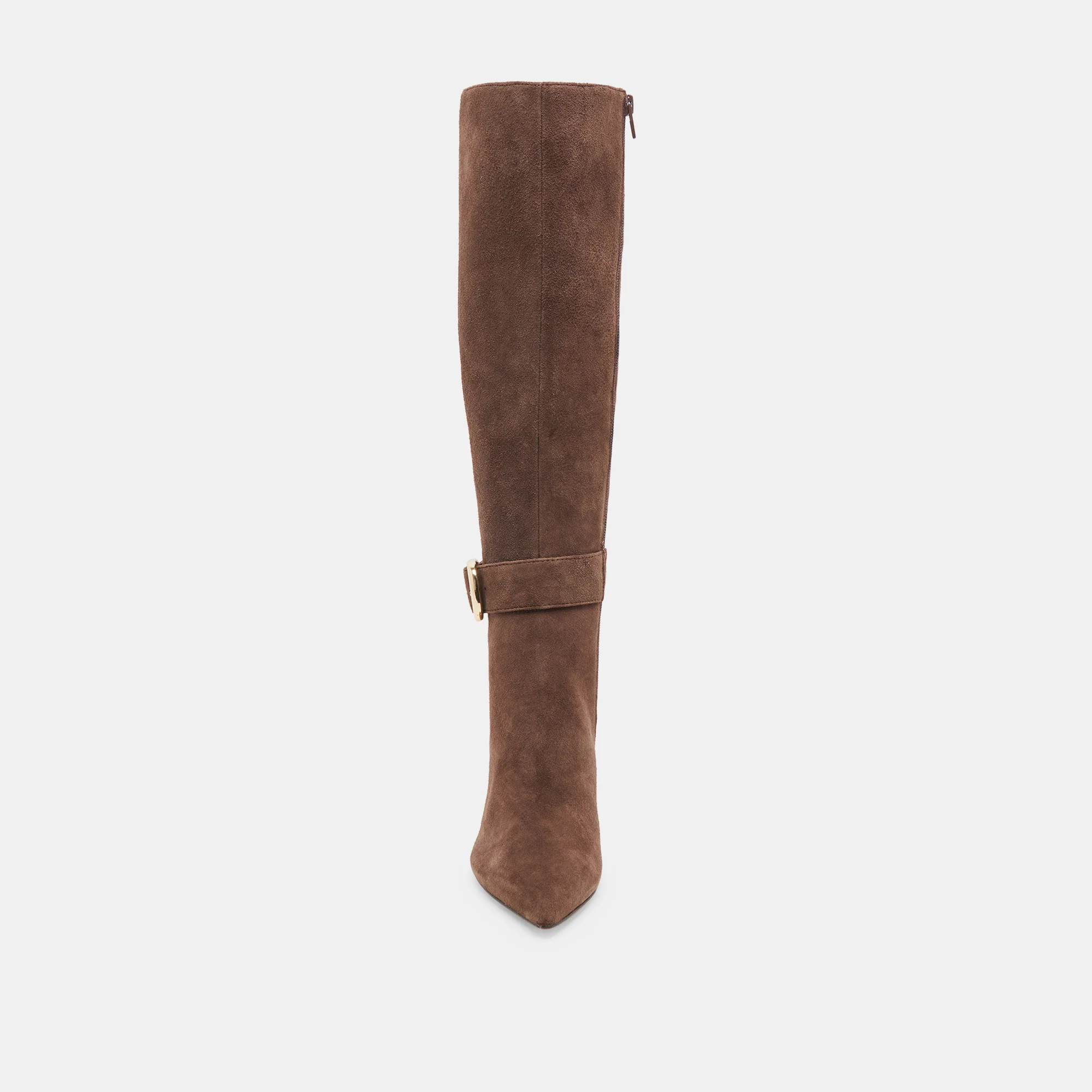 KINZY BOOTS DK BROWN SUEDE - Image 9