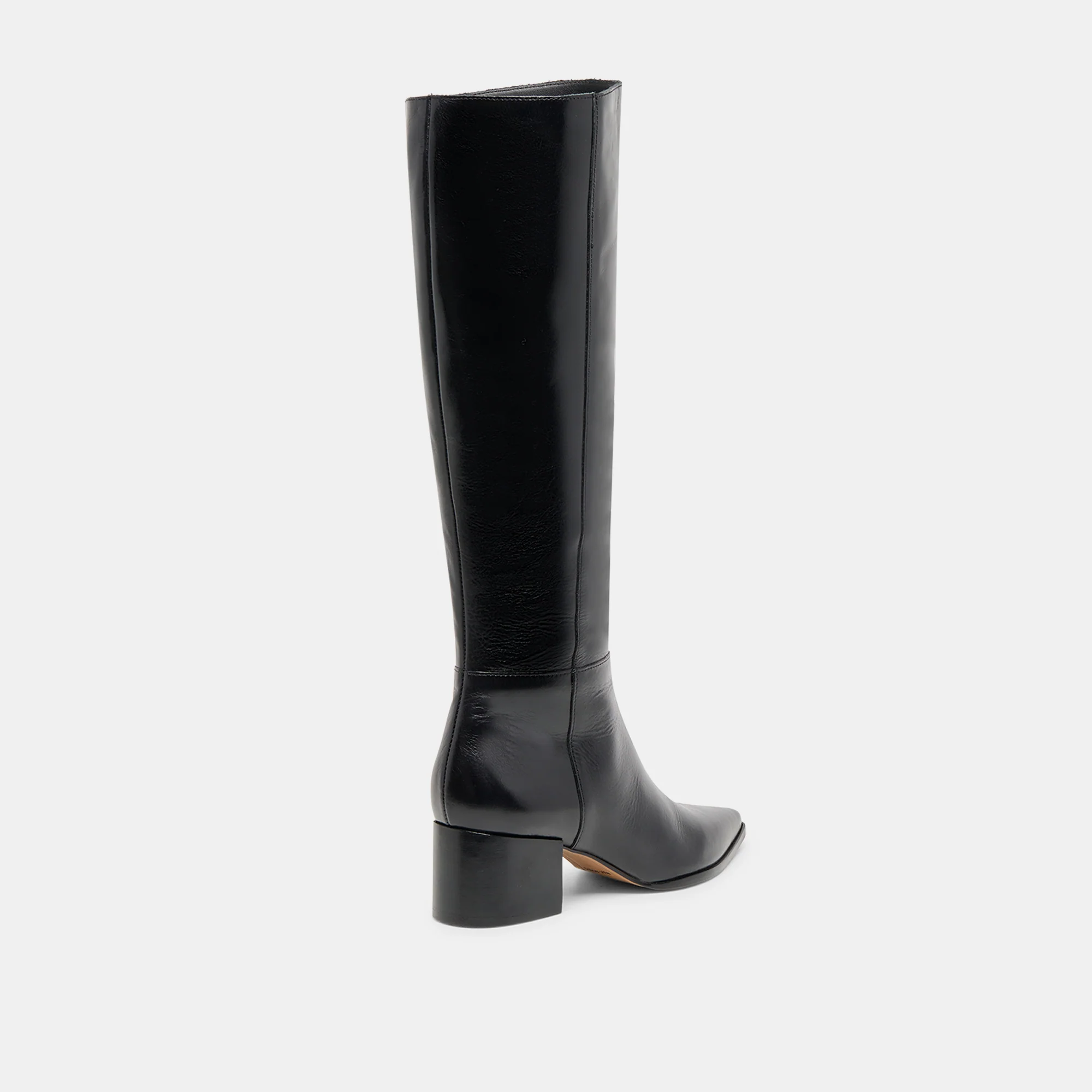 KIRSON WIDE CALF BOOTS BLACK LEATHER - Image 3