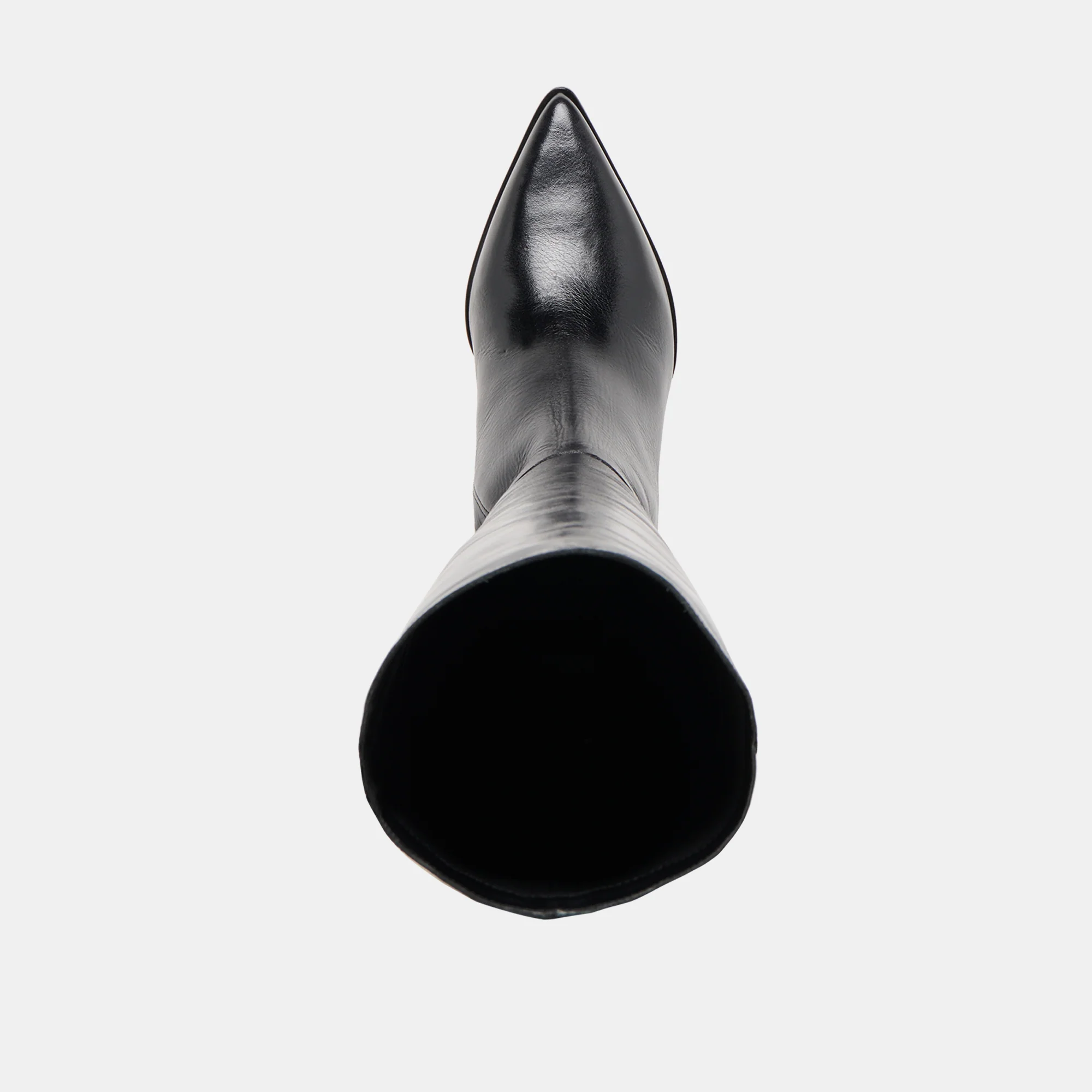 KIRSON WIDE CALF BOOTS BLACK LEATHER - Image 8