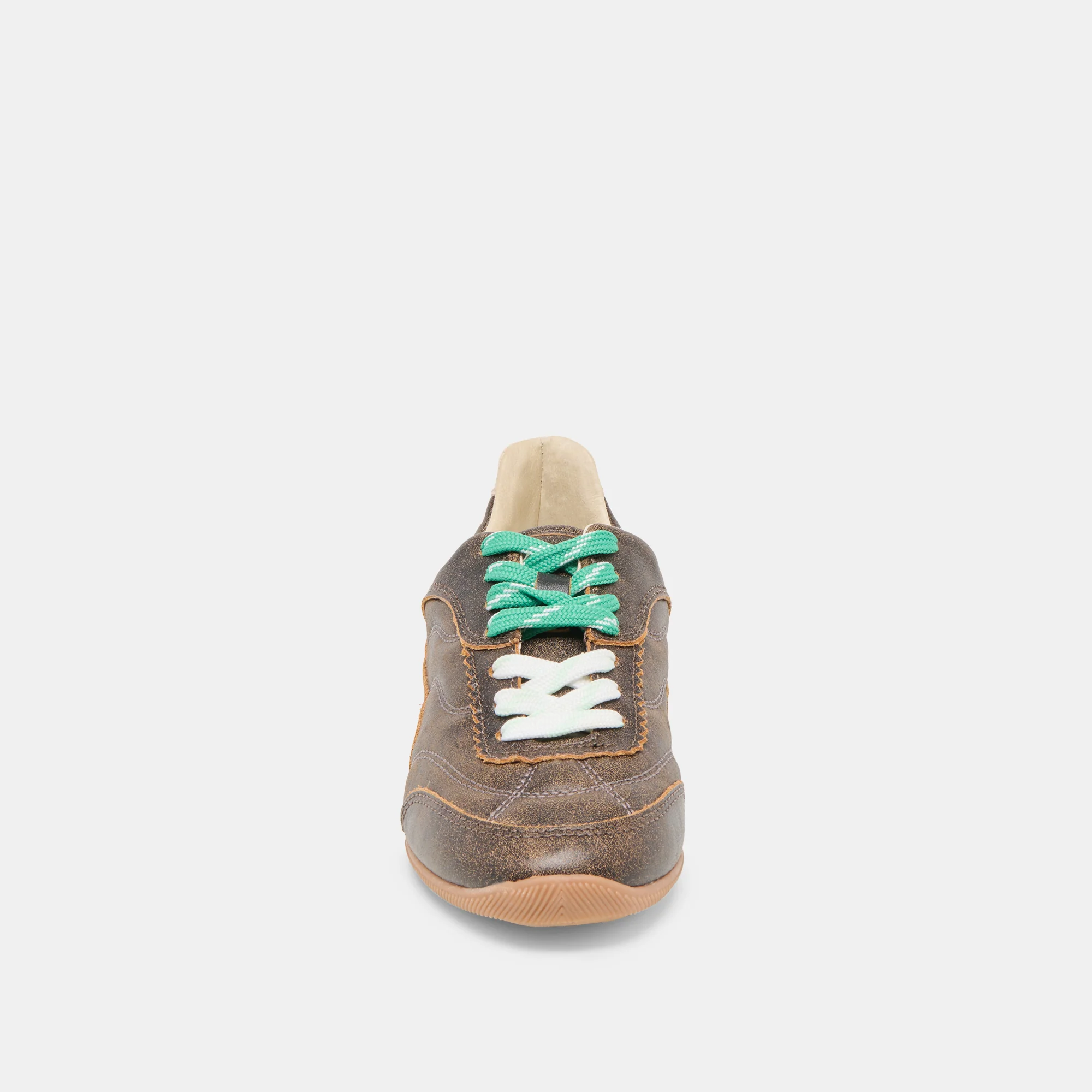LAINI SNEAKERS BROWN DISTRESSED LEATHER - Image 10