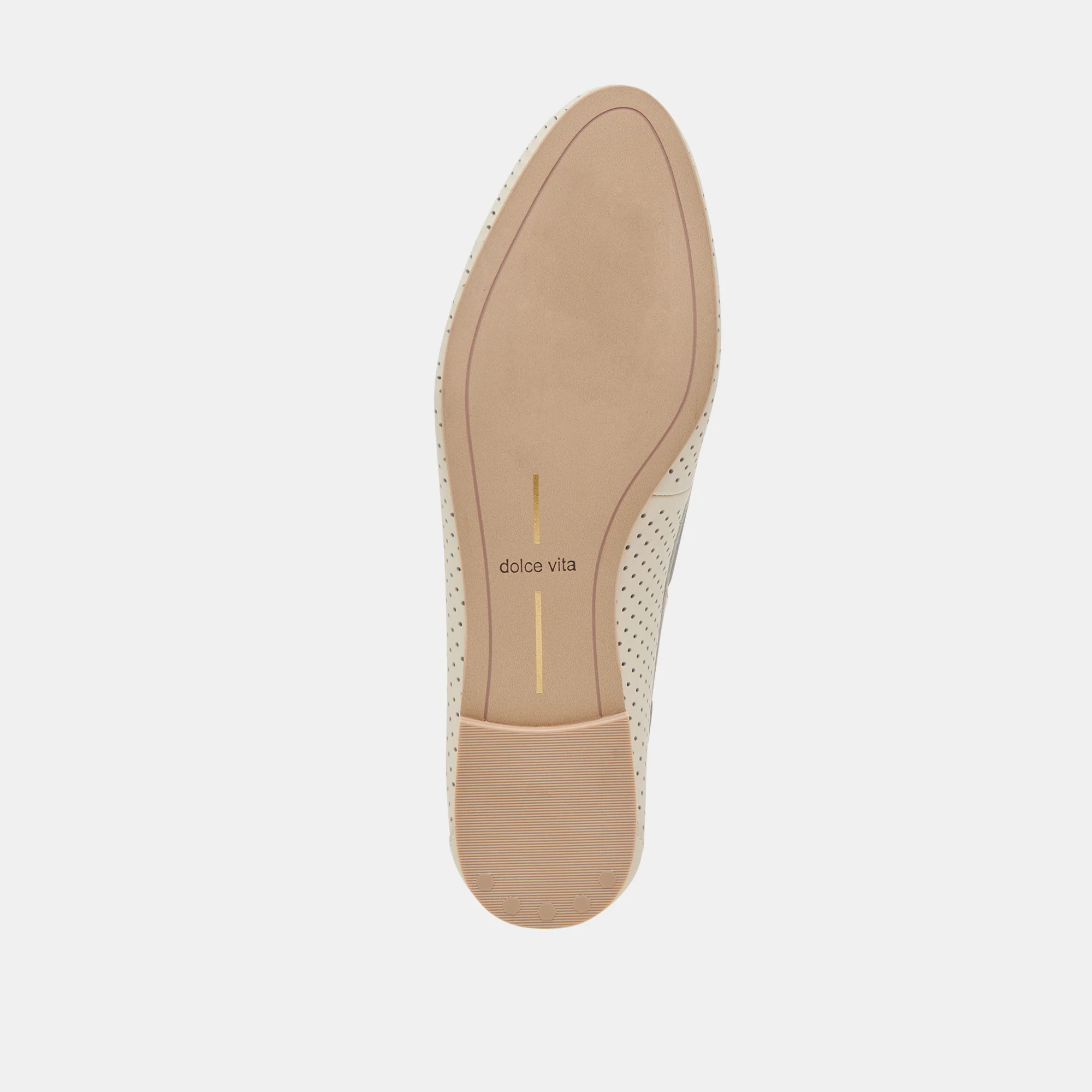 LAKIN LOAFERS IVORY PERFORATED LEATHER - Image 11