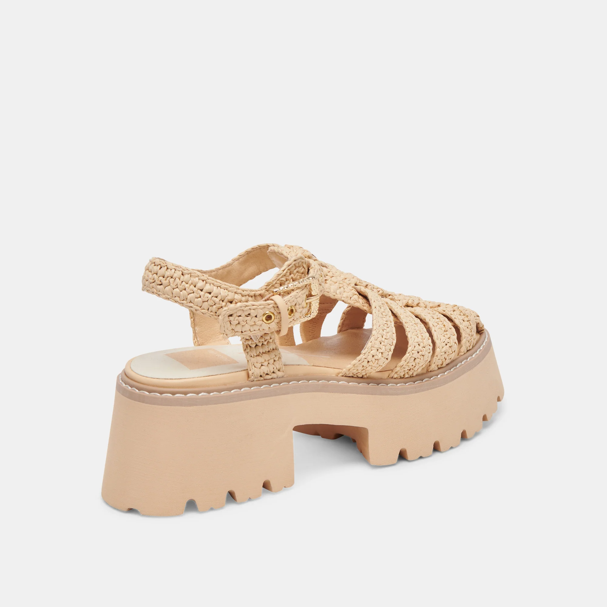 LASLY SANDALS NATURAL KNIT - Image 5