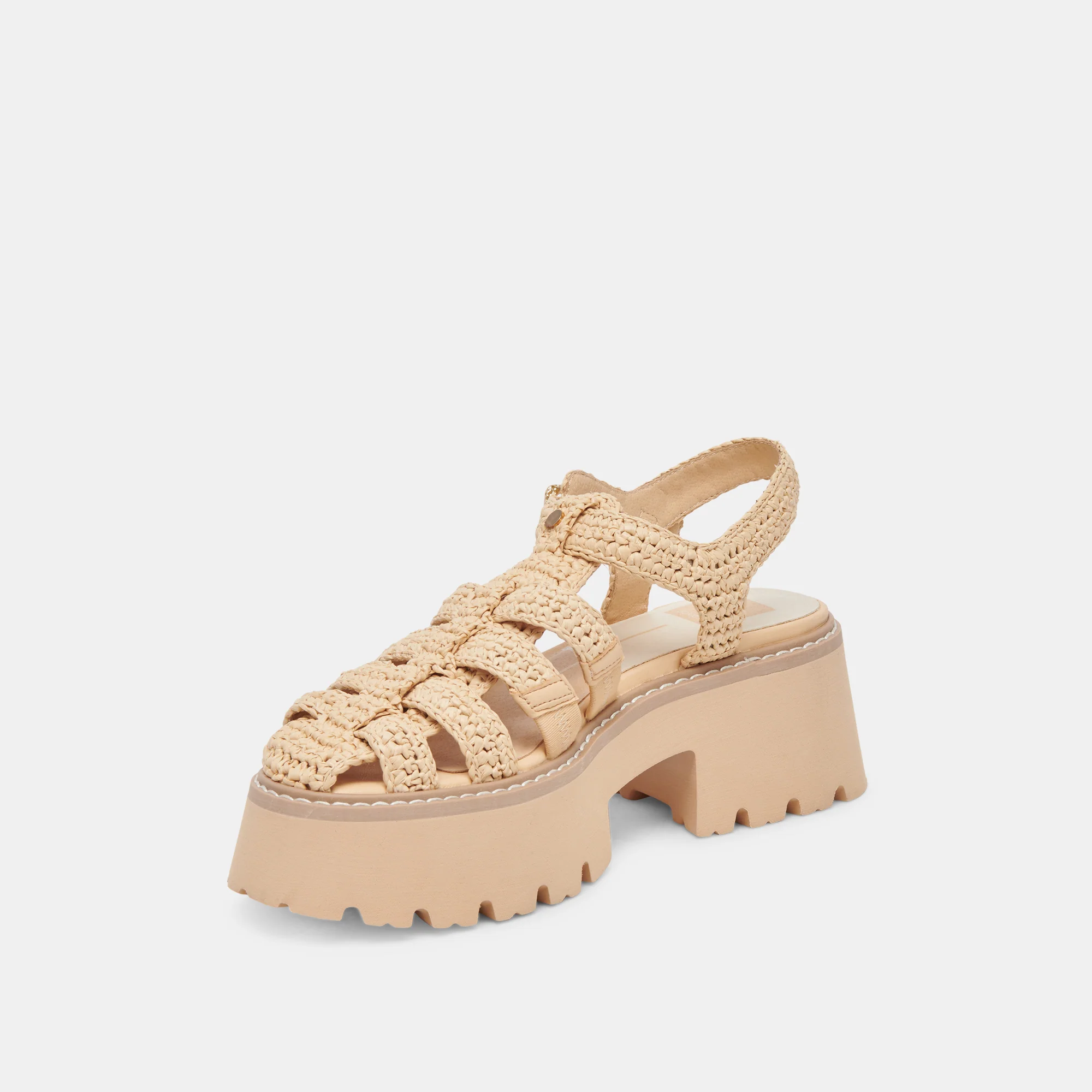 LASLY SANDALS NATURAL KNIT - Image 7